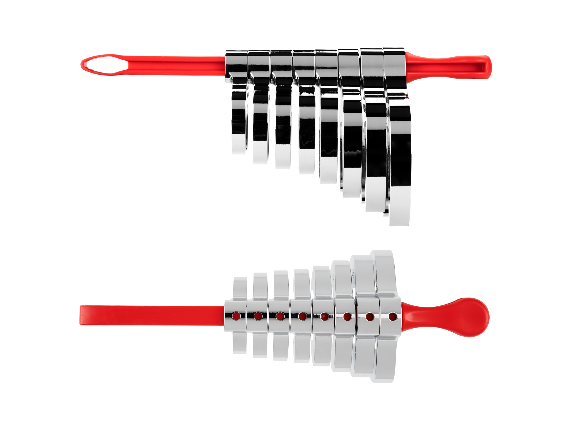 Side view of  Tekton key crowfoot wrench set. Item #WCF91504