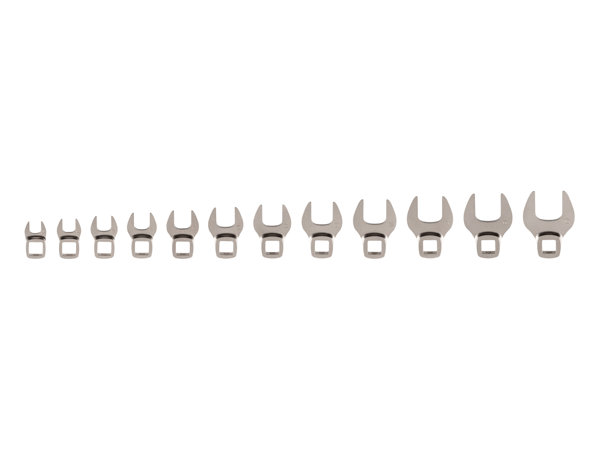 3/8 Inch Drive Crowfoot Wrench Set (12-Piece)