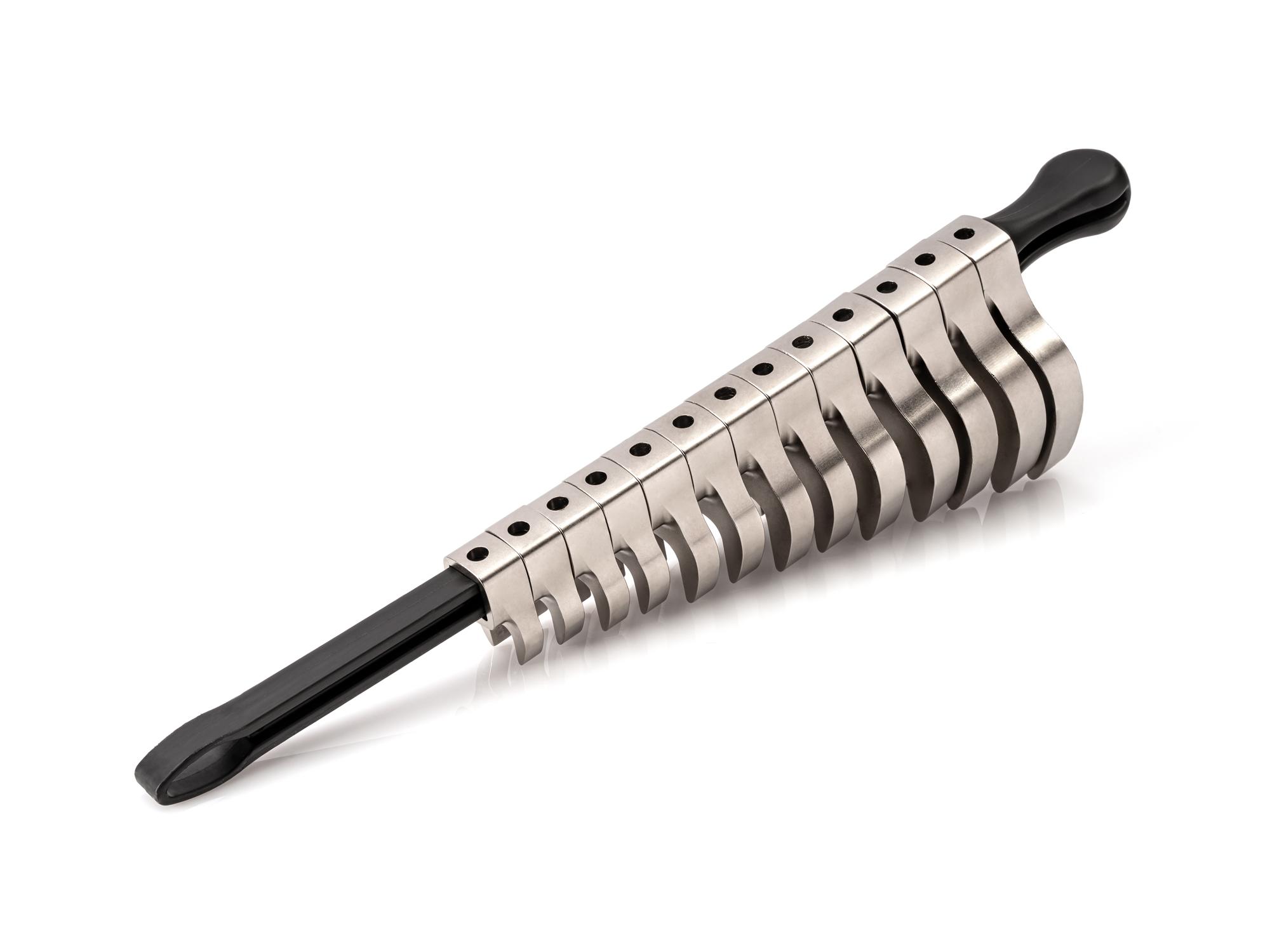 Front-right angle view of Tekton key crowfoot wrench set. Item #WCF94102