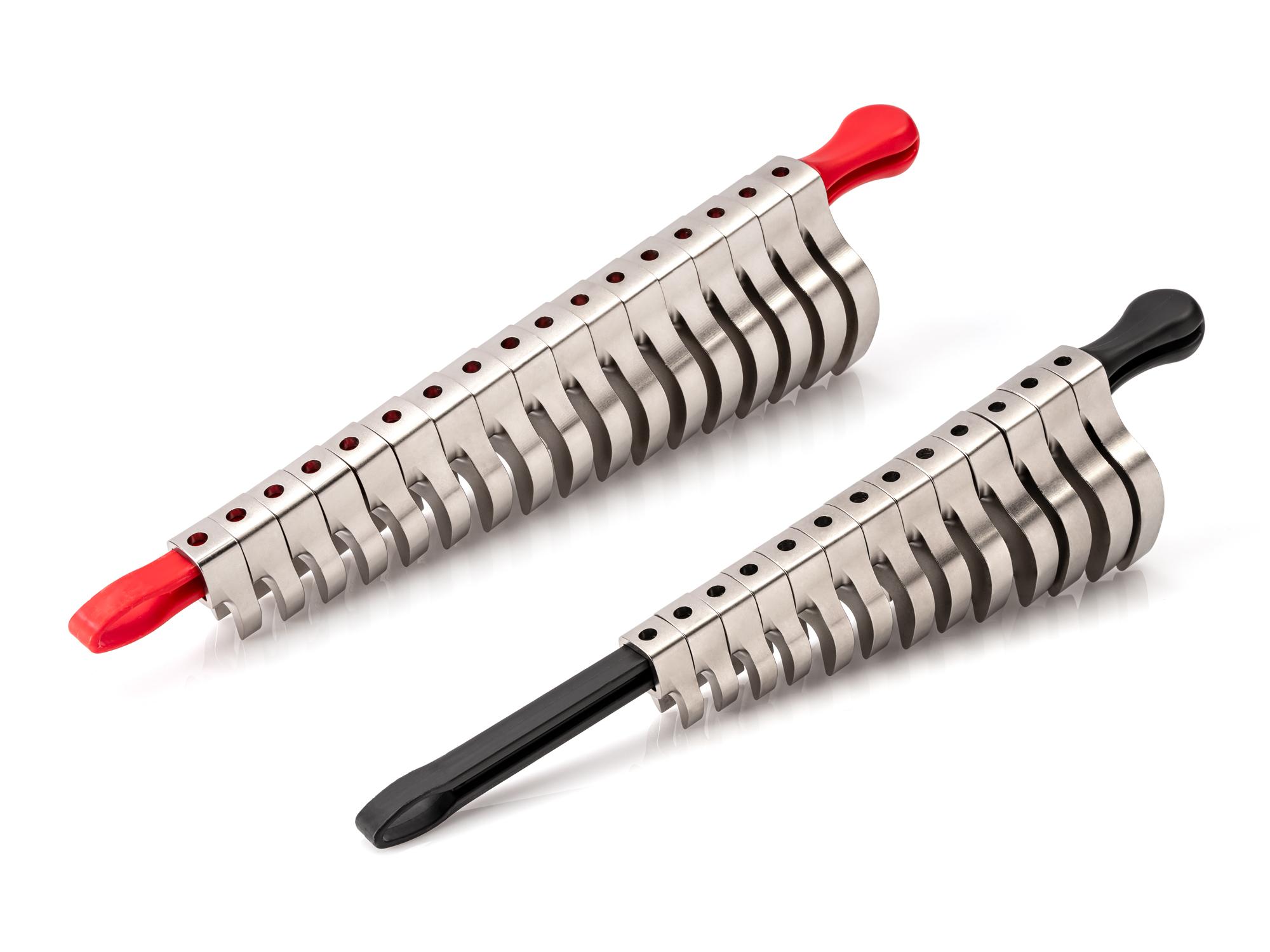 Front-right angle view of Tekton key crowfoot wrench set. Item #WCF94302