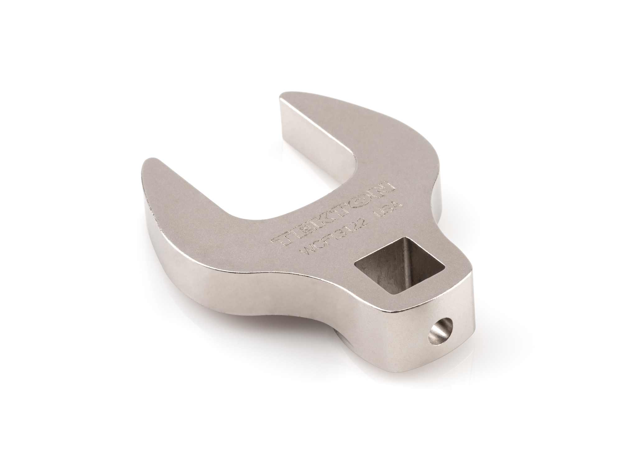 3/8 inch drive 7/8 inch (SAE) crowfoot wrench. Made in USA. Lean design for best access. WCF13122.