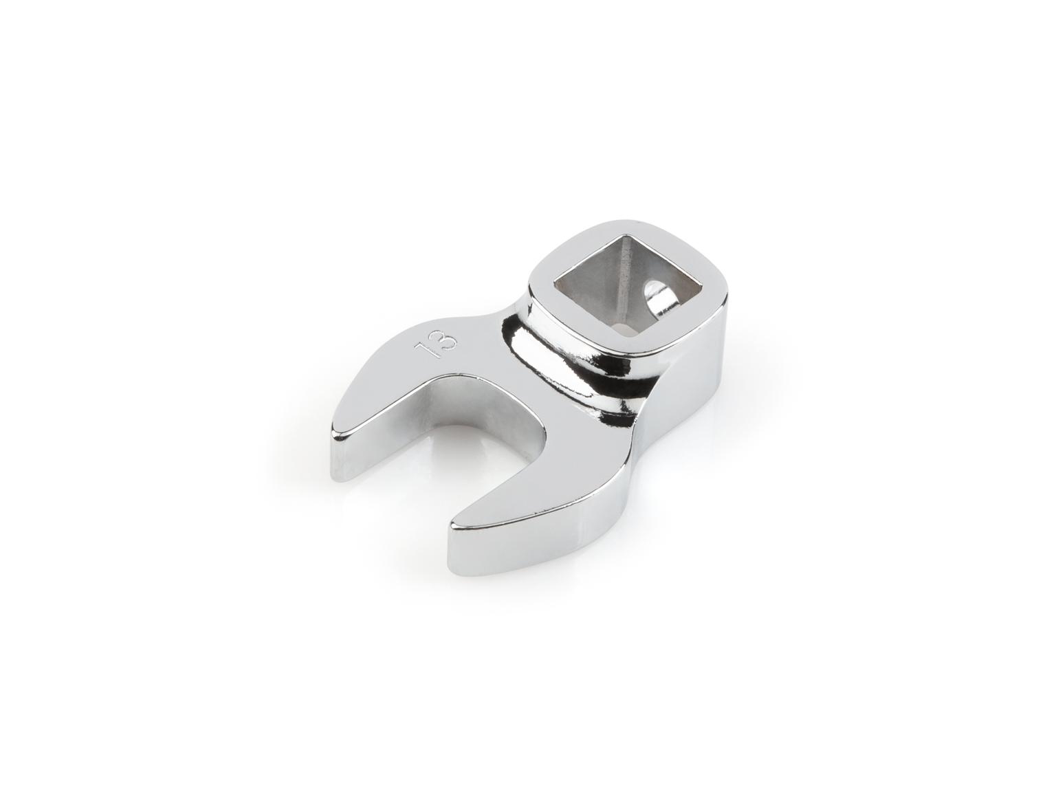 Front-right angle view of Tekton crowfoot wrench. Item #WCF14013