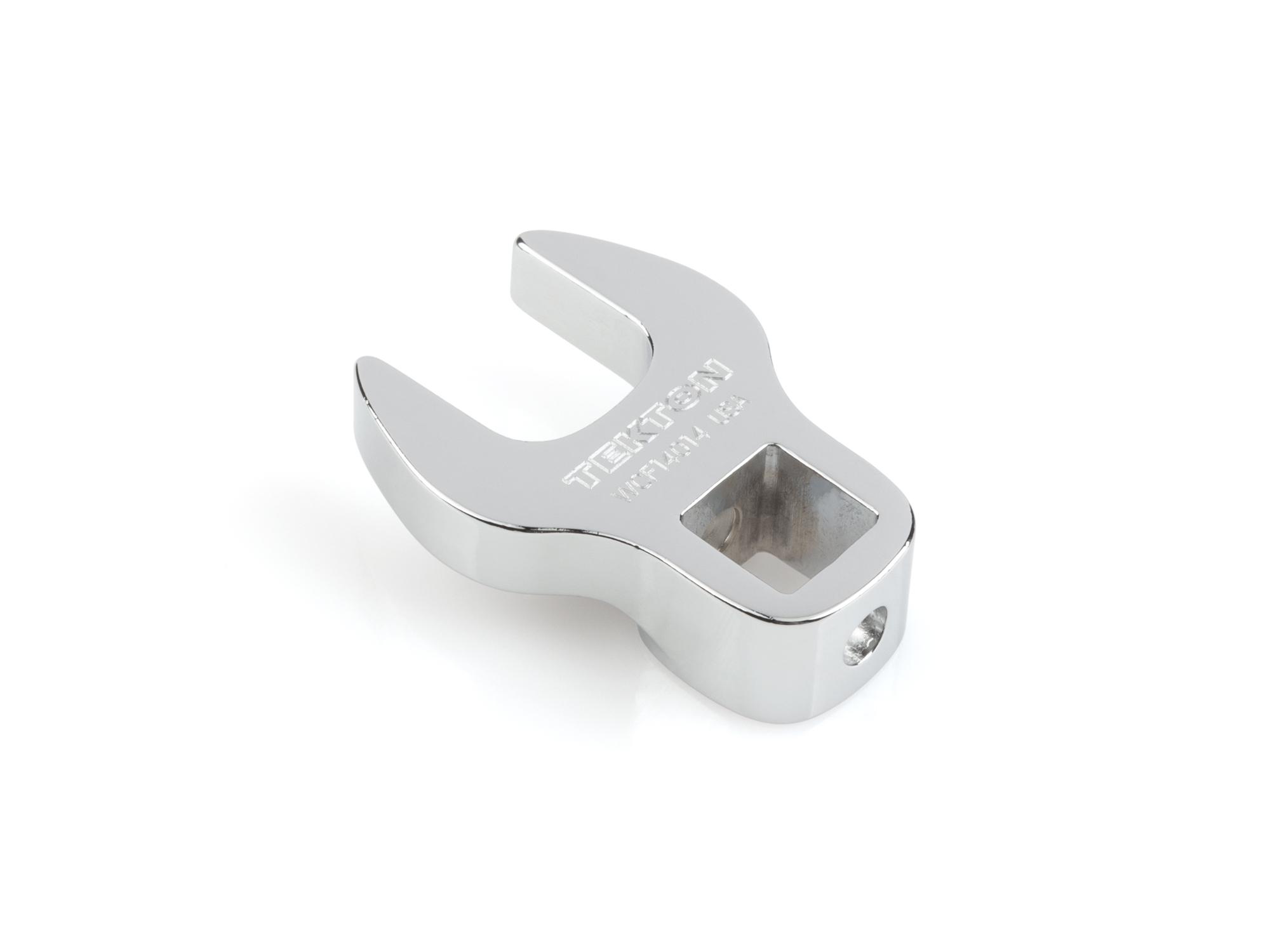 Back angle view of Tekton crowfoot wrench. Item #WCF14014