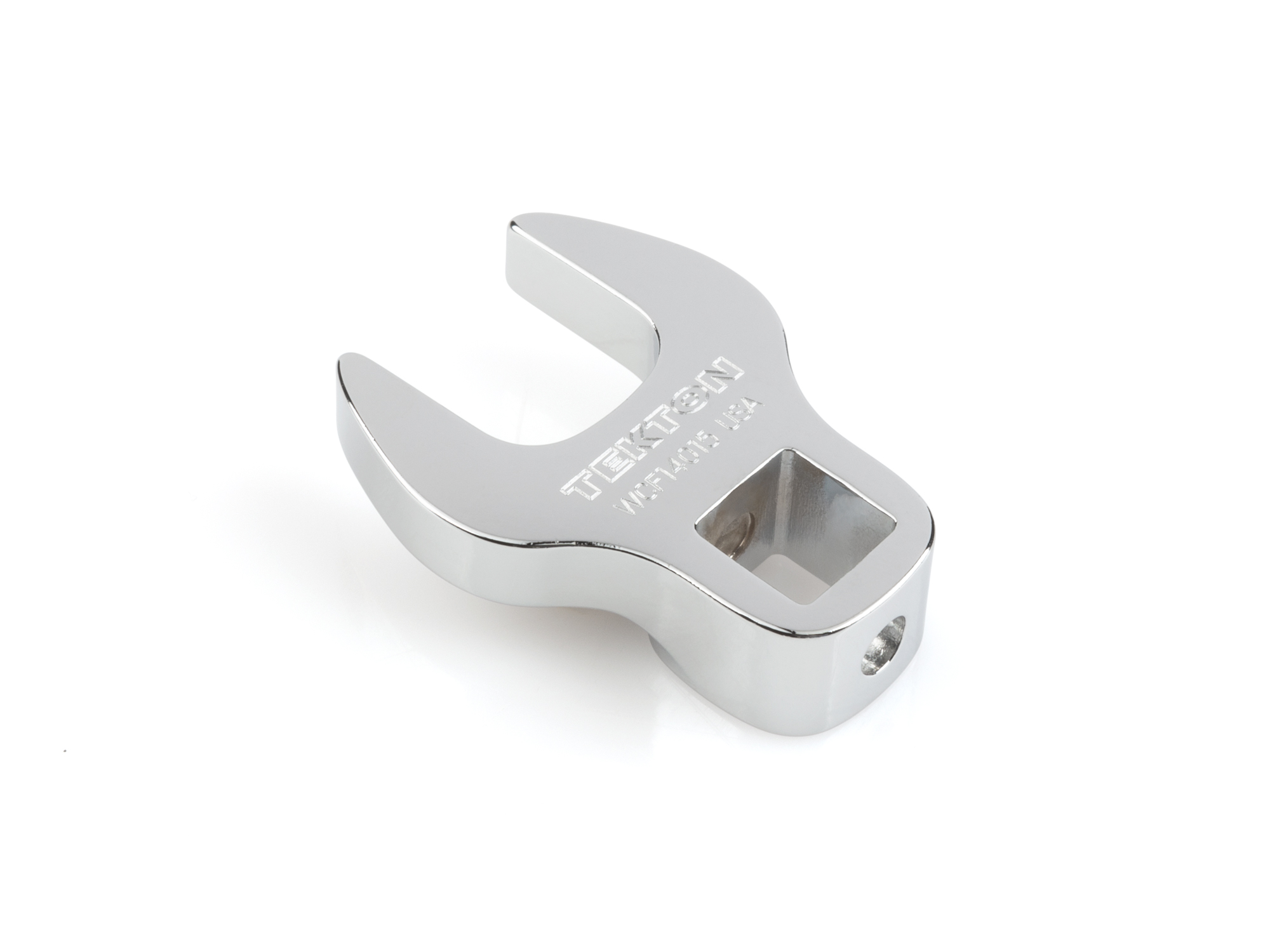 3/8 inch drive 15 mm (Metric) crowfoot wrench. Made in USA. Lean design for best access. WCF14015.