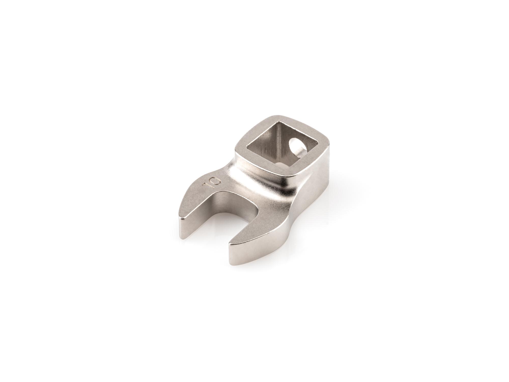Front-right angle view of Tekton crowfoot wrench. Item #WCF14110
