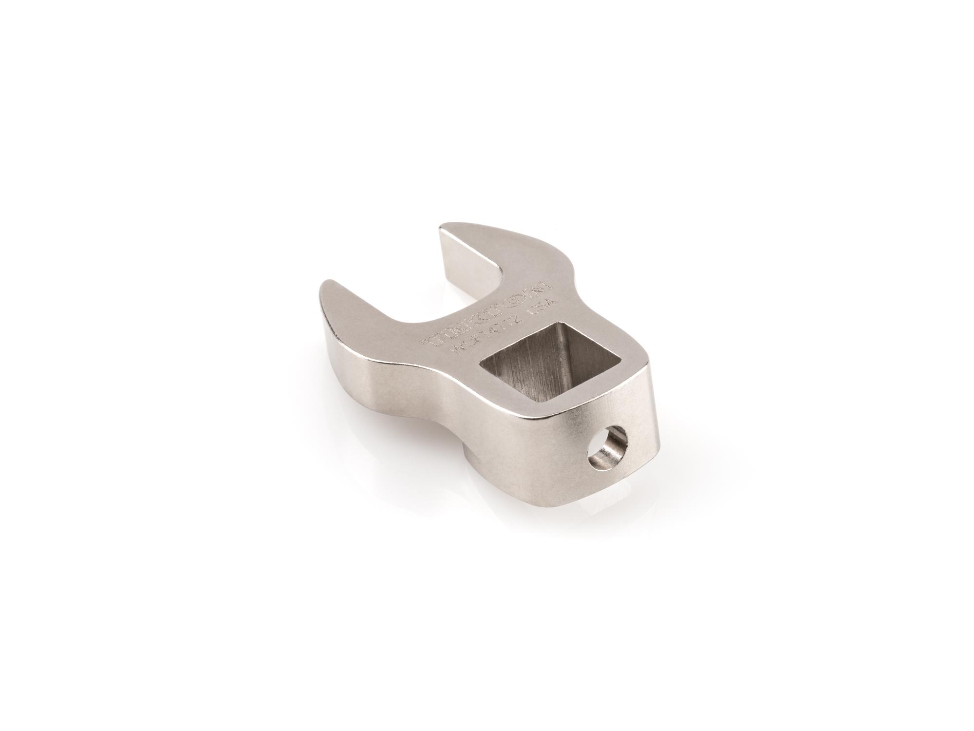 Back angle view of Tekton crowfoot wrench. Item #WCF14112