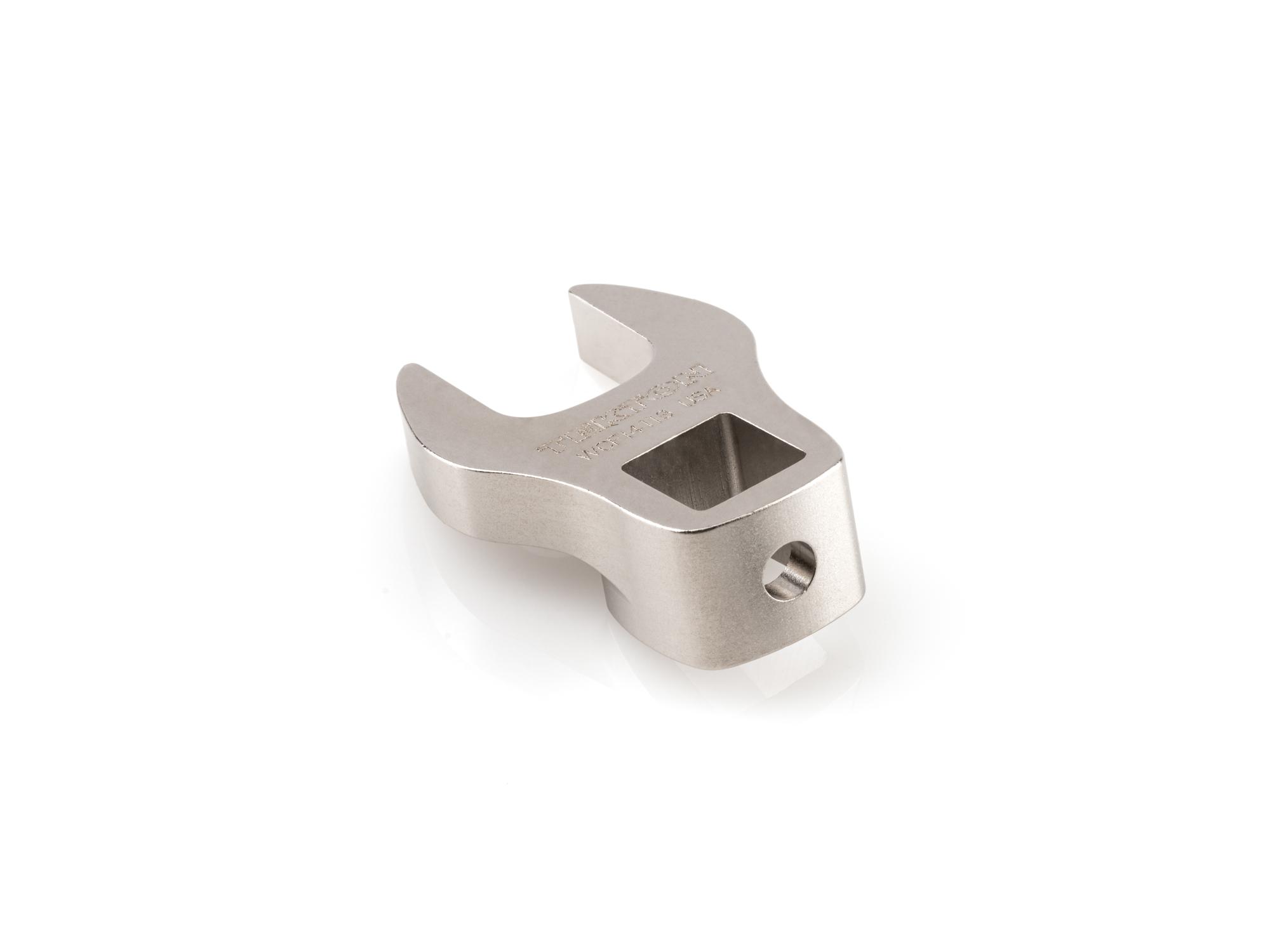 Back angle view of Tekton crowfoot wrench. Item #WCF14113