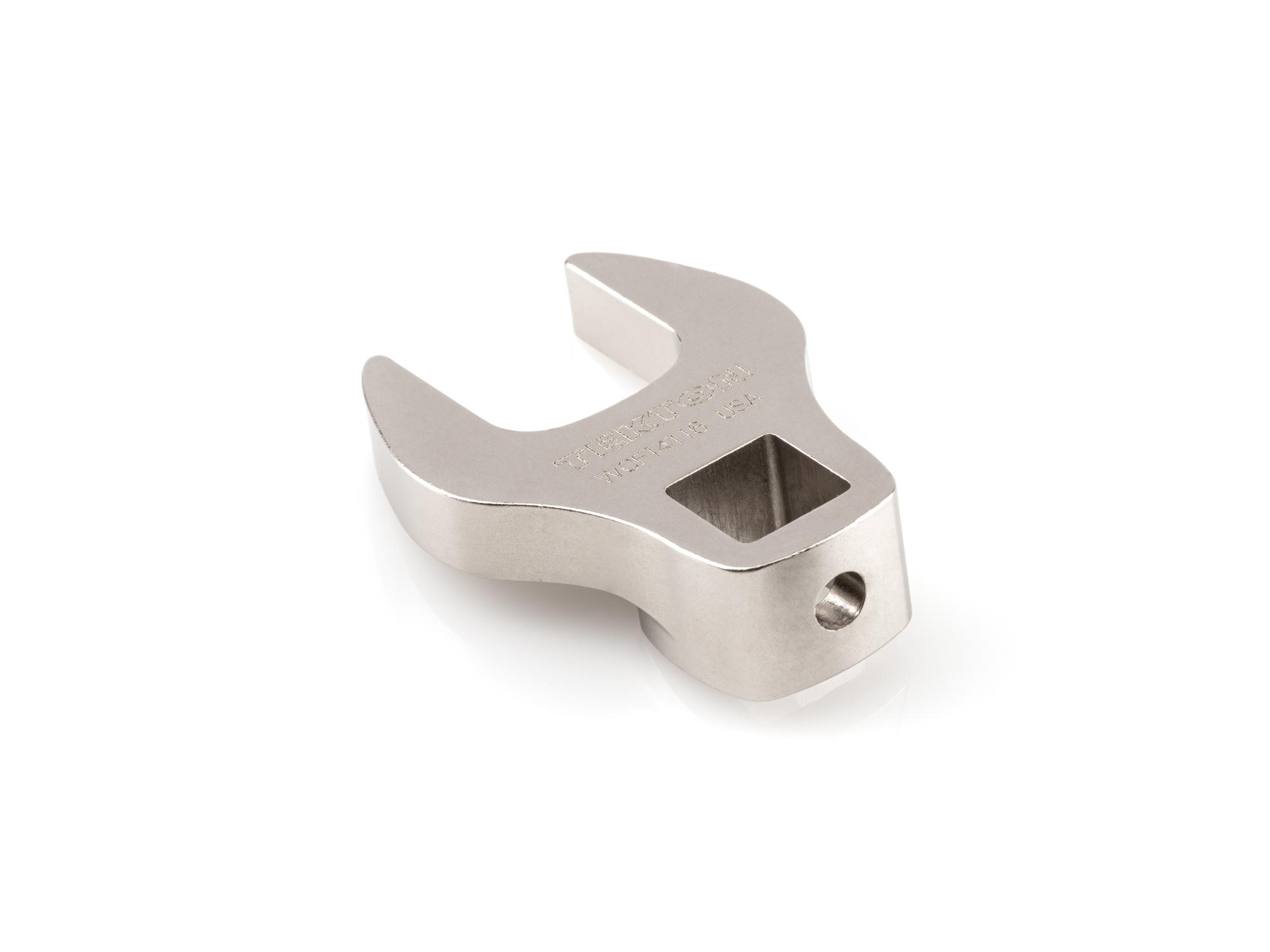 Back angle view of Tekton crowfoot wrench. Item #WCF14116