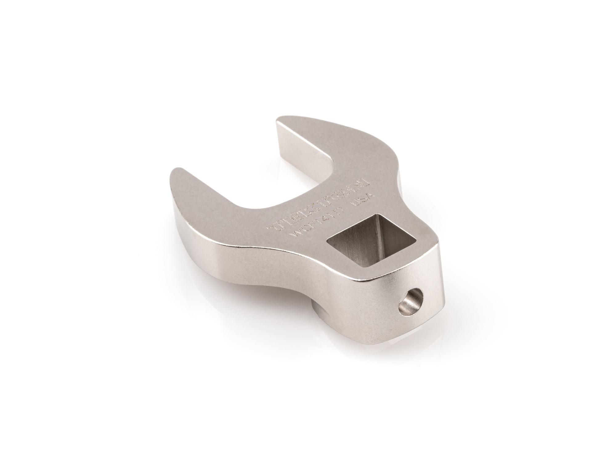 3/8 inch drive 17 mm (Metric) crowfoot wrench. Made in USA. Lean design for best access. WCF14117.