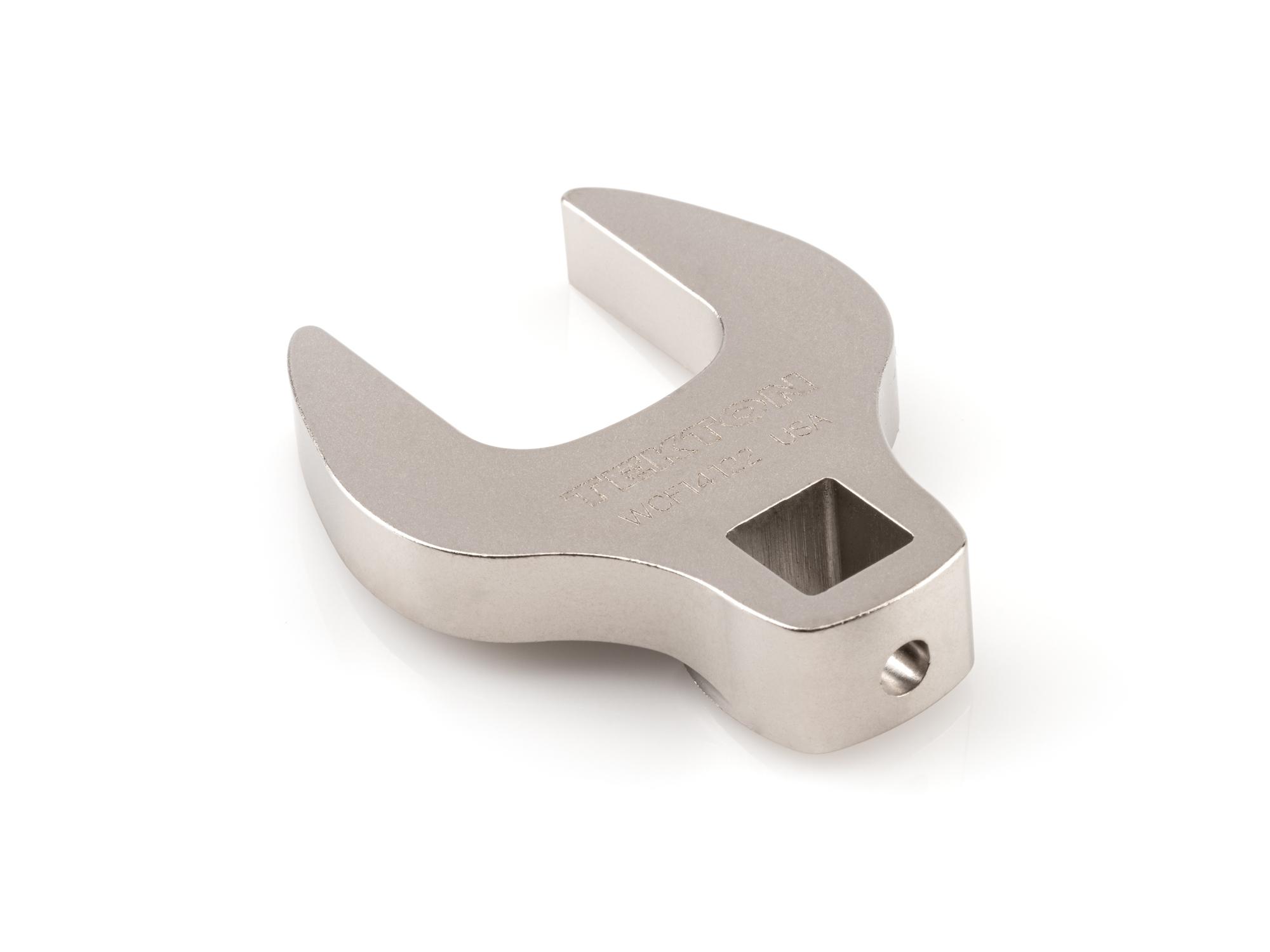 Back angle view of Tekton crowfoot wrench. Item #WCF14122