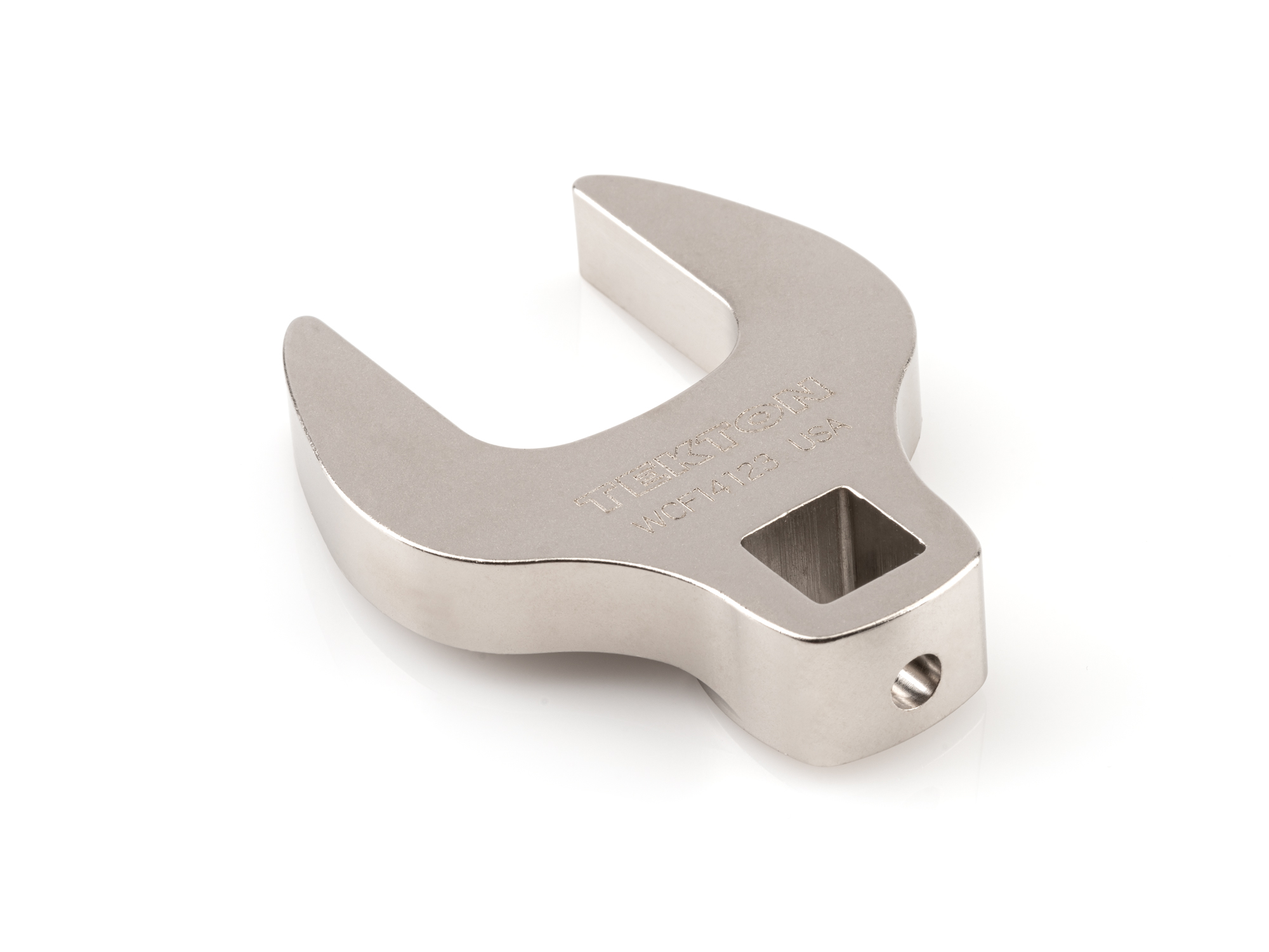 3/8 inch drive 23 mm (Metric) crowfoot wrench. Made in USA. Lean design for best access. WCF14123.