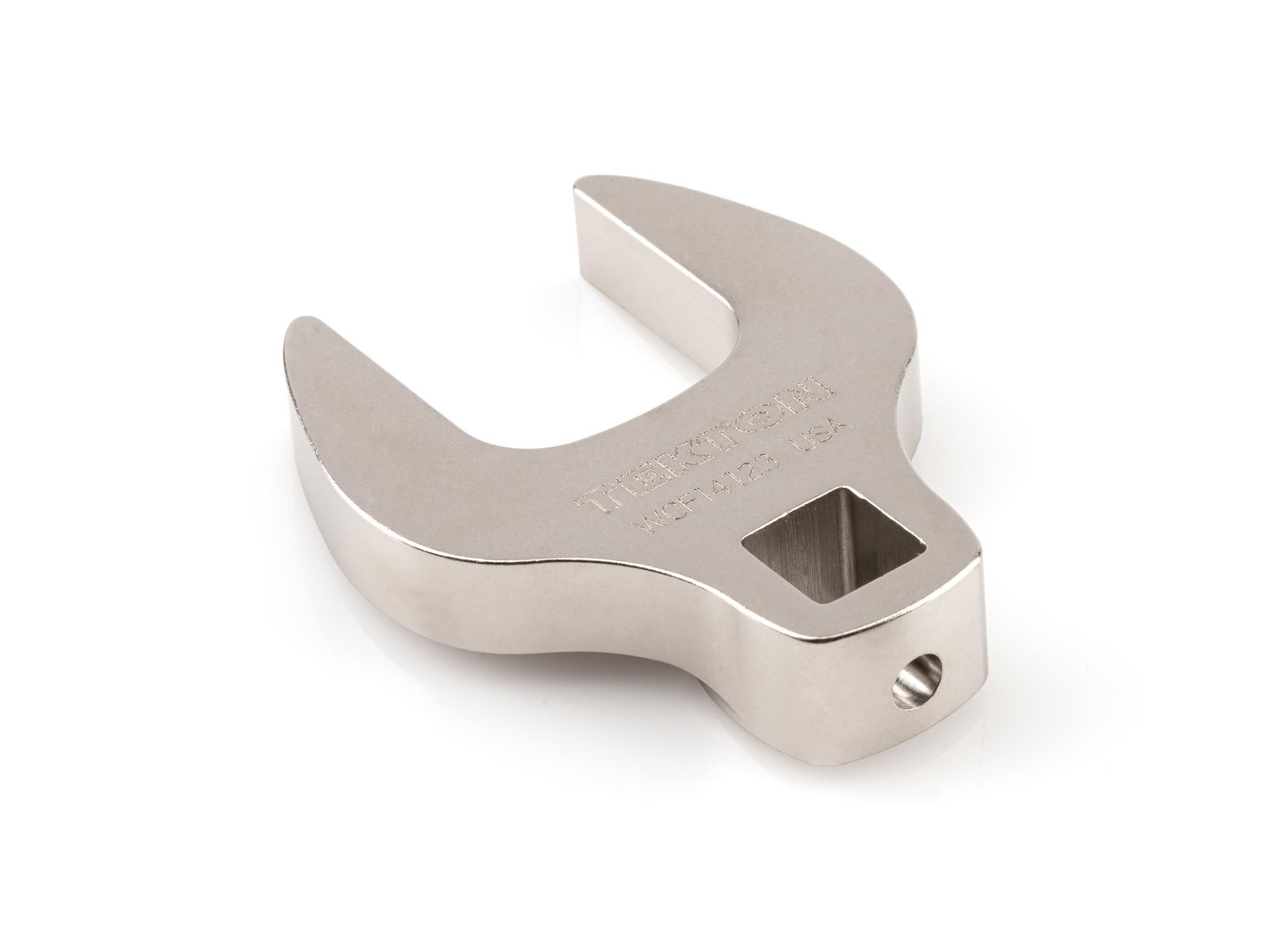 Back angle view of Tekton crowfoot wrench. Item #WCF14123