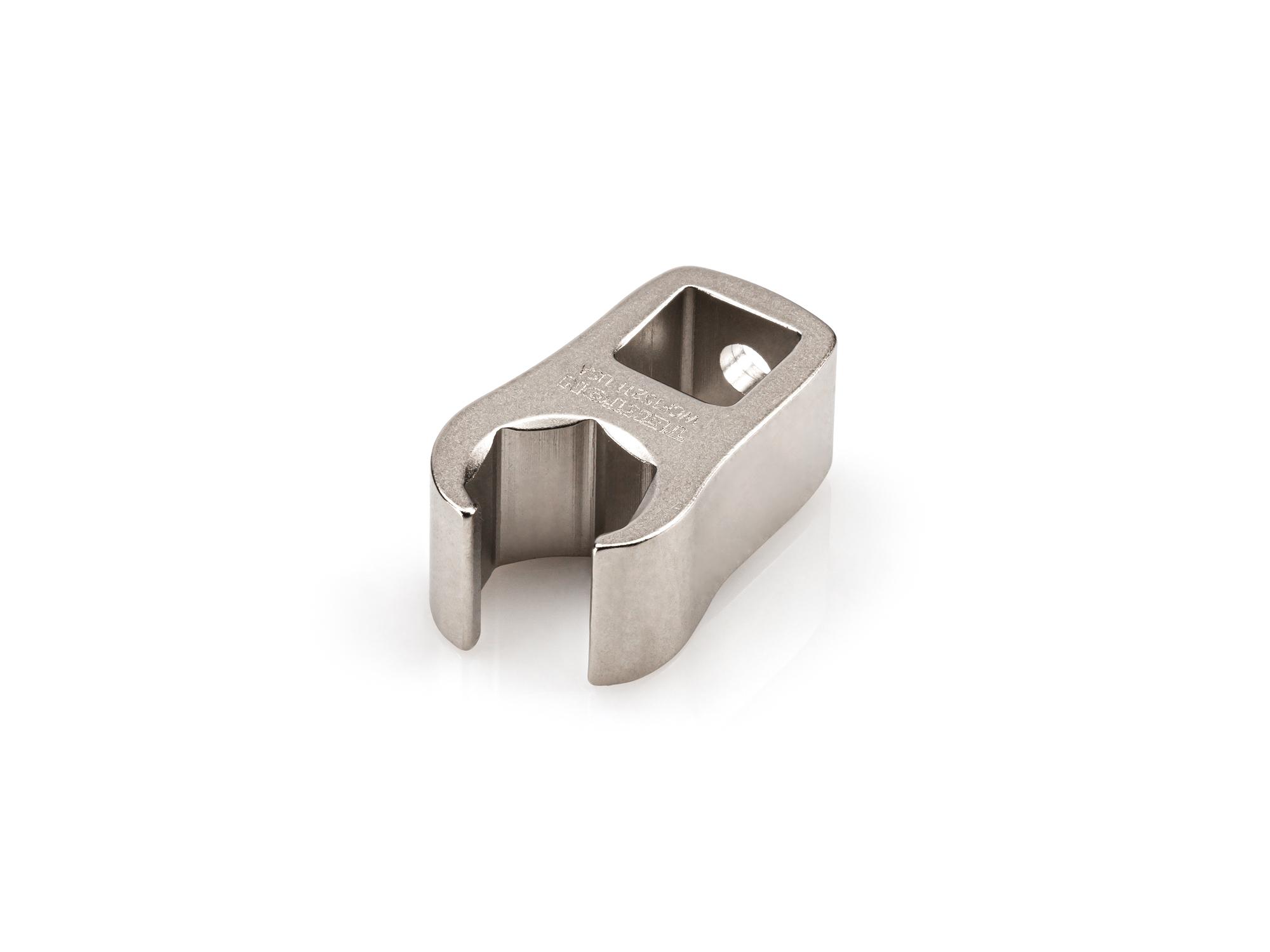 Front-right angle view of Tekton crowfoot wrench. Item #WCF15211