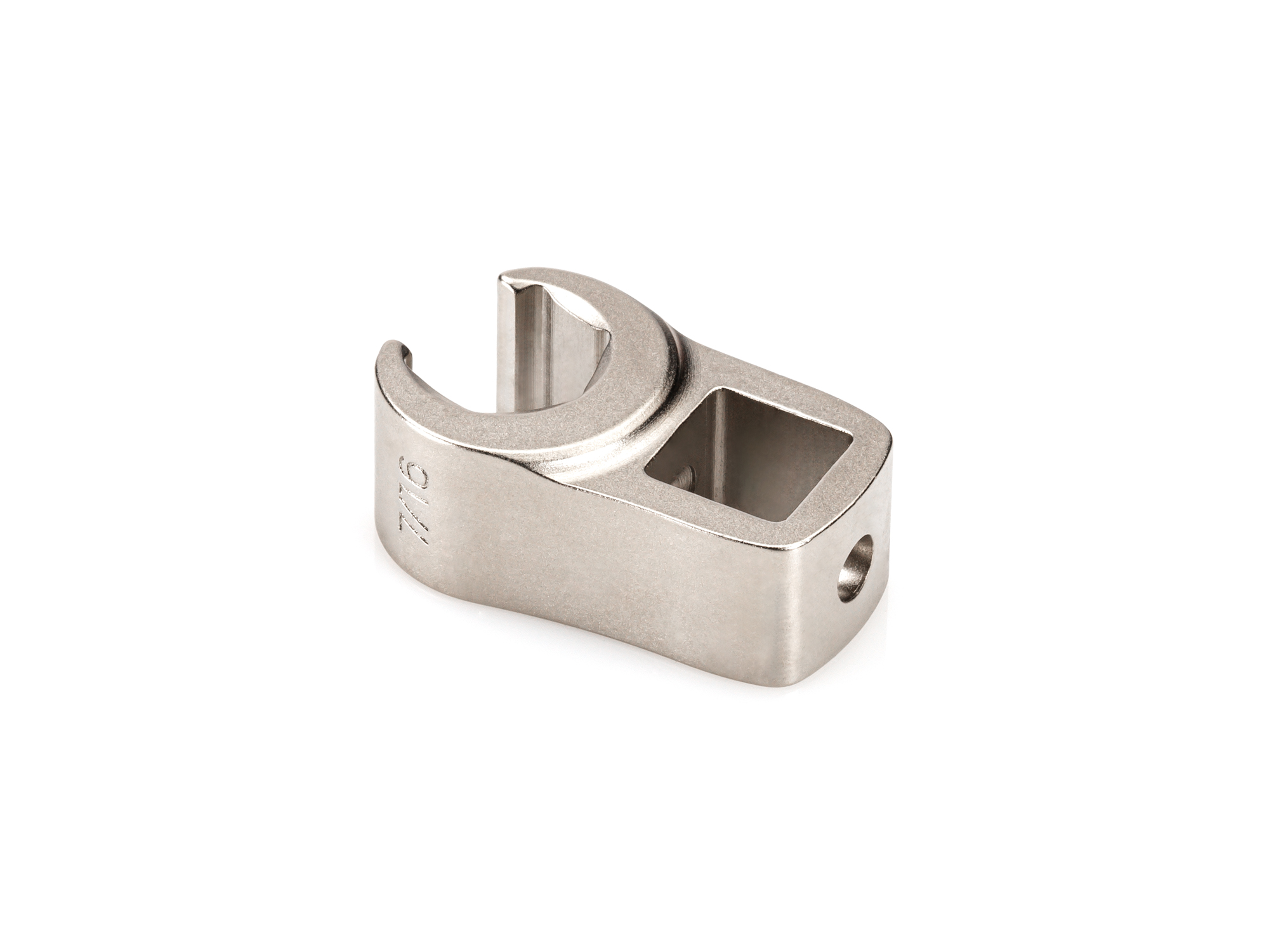 3/8 inch drive x 7/16 Inch 6-point flare nut crowfoot wrench. Use to disconnect brake, fuel, and hydraulic lines without rounding-off fasteners. WCF15211