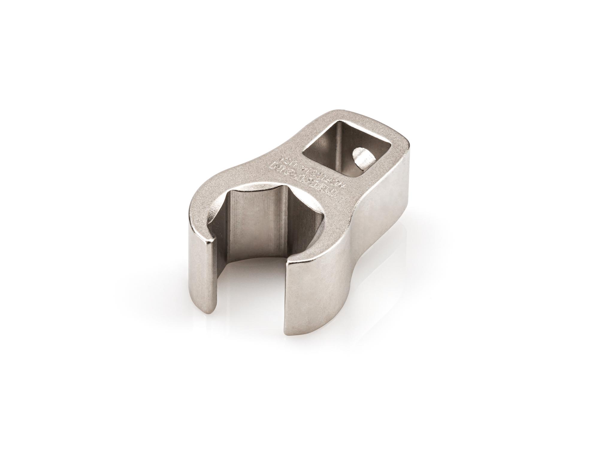 Front-right angle view of Tekton crowfoot wrench. Item #WCF15214