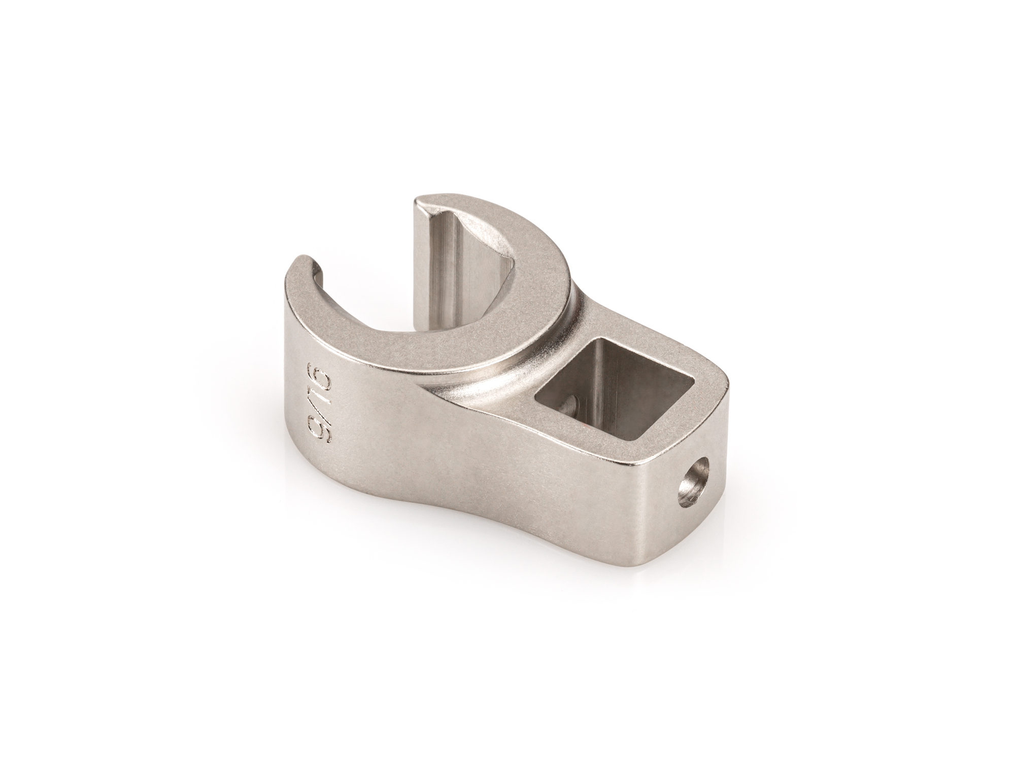 3/8 inch drive x 9/16 Inch 6-point flare nut crowfoot wrench. Use to disconnect brake, fuel, and hydraulic lines without rounding-off fasteners. WCF15214