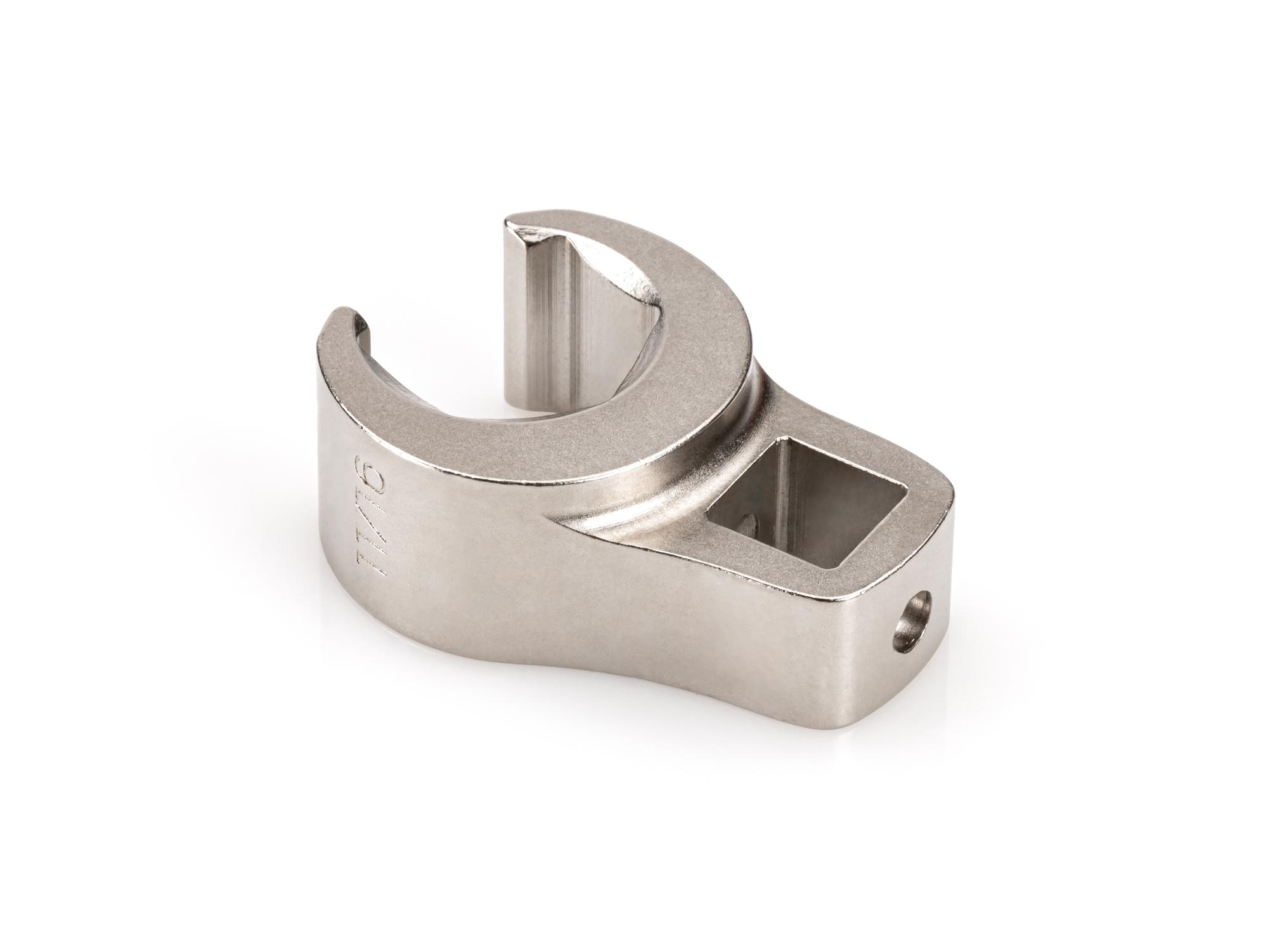 Back angle view of Tekton crowfoot wrench. Item #WCF15217