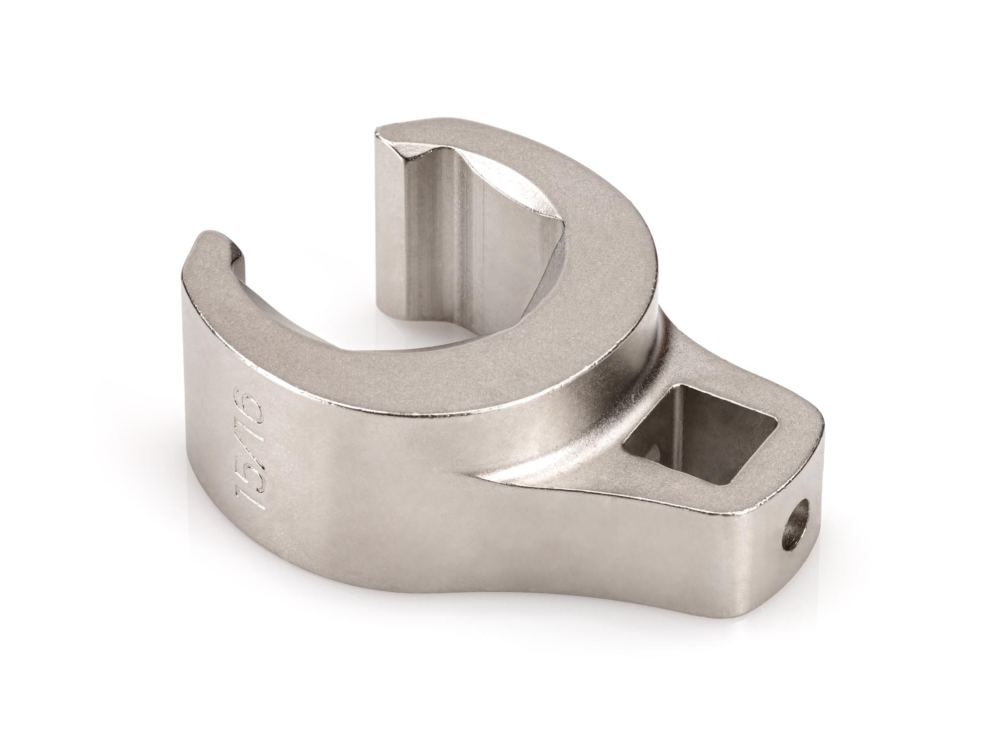 Back angle view of Tekton crowfoot wrench. Item #WCF15224