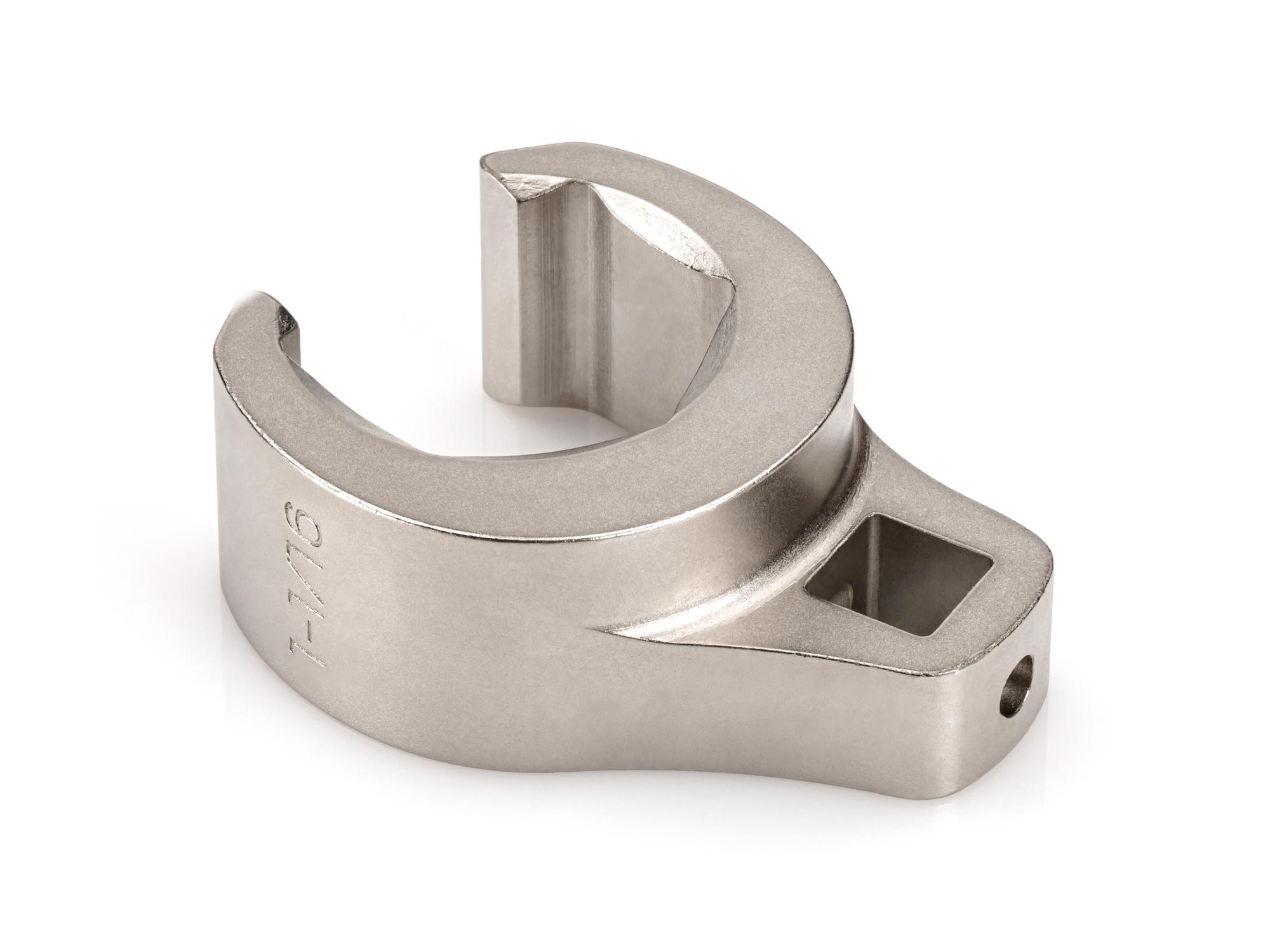 Back angle view of Tekton crowfoot wrench. Item #WCF15227