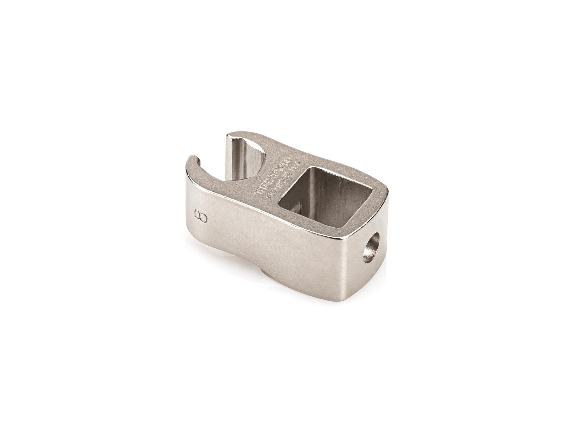 Back angle view of Tekton crowfoot wrench. Item #WCF16208