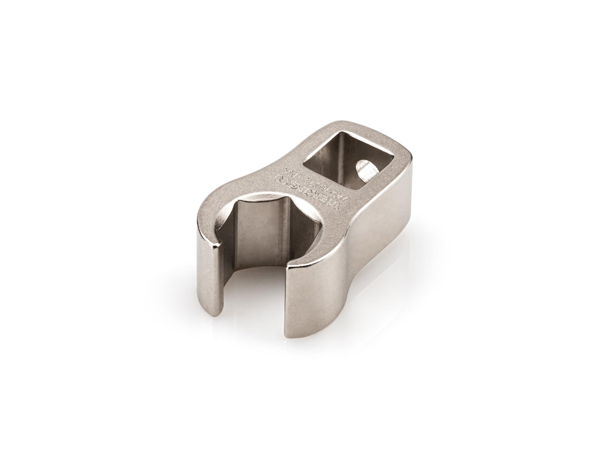 Front-right angle view of Tekton crowfoot wrench. Item #WCF16213
