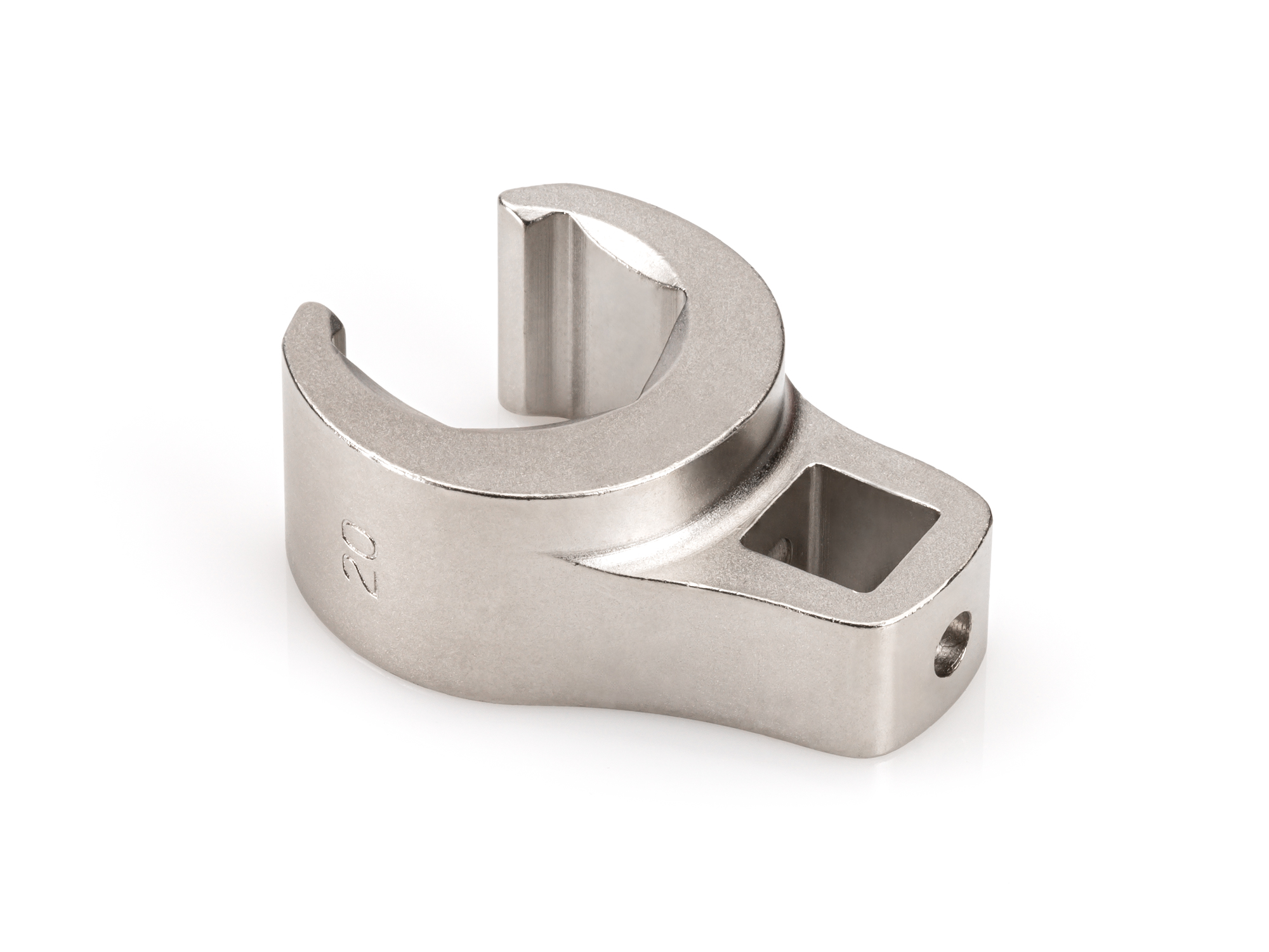 3/8 inch drive x 20 mm 6-point flare nut crowfoot wrench. Use to disconnect brake, fuel, and hydraulic lines without rounding-off fasteners. WCF16220