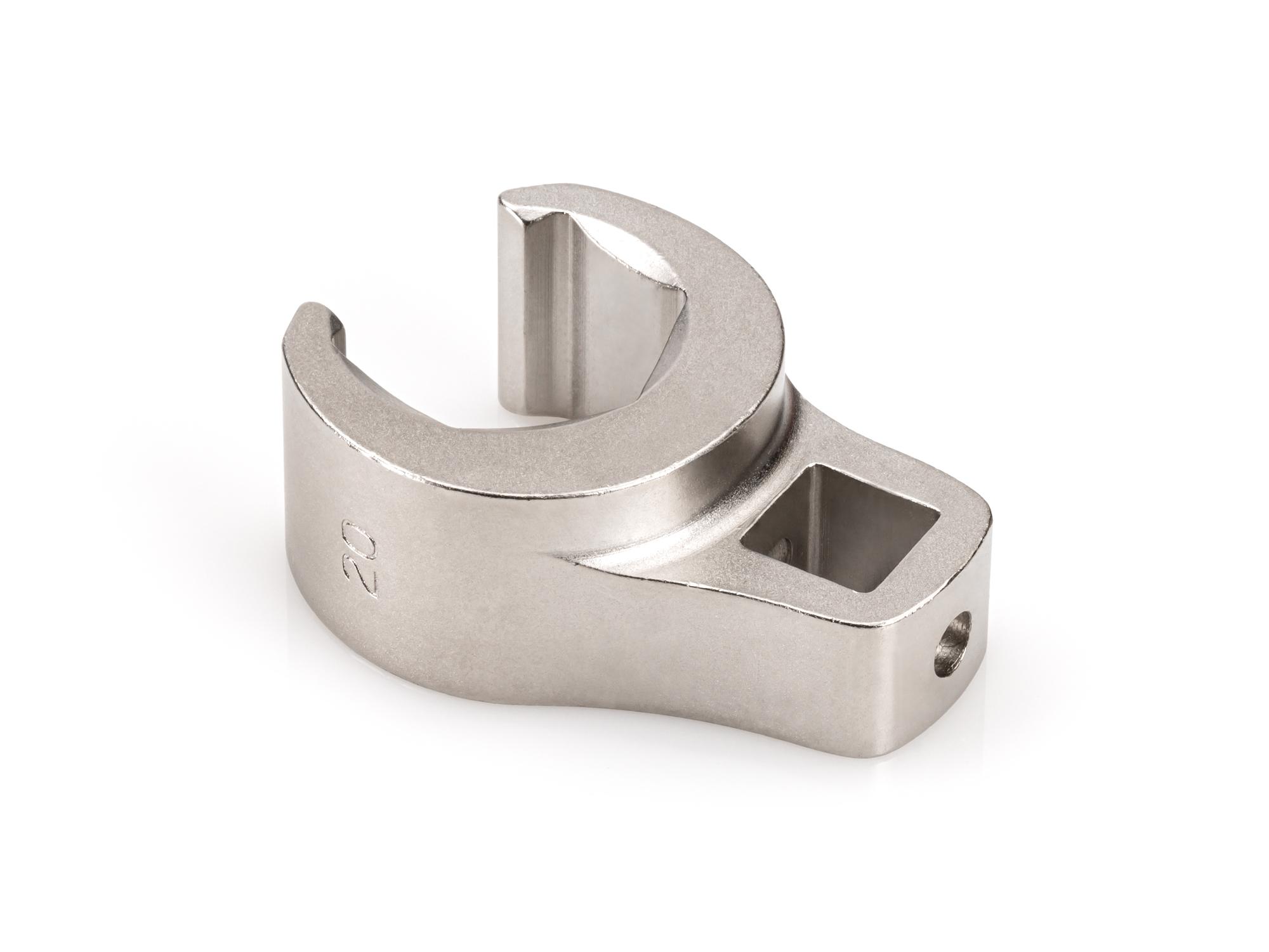 Back angle view of Tekton crowfoot wrench. Item #WCF16220