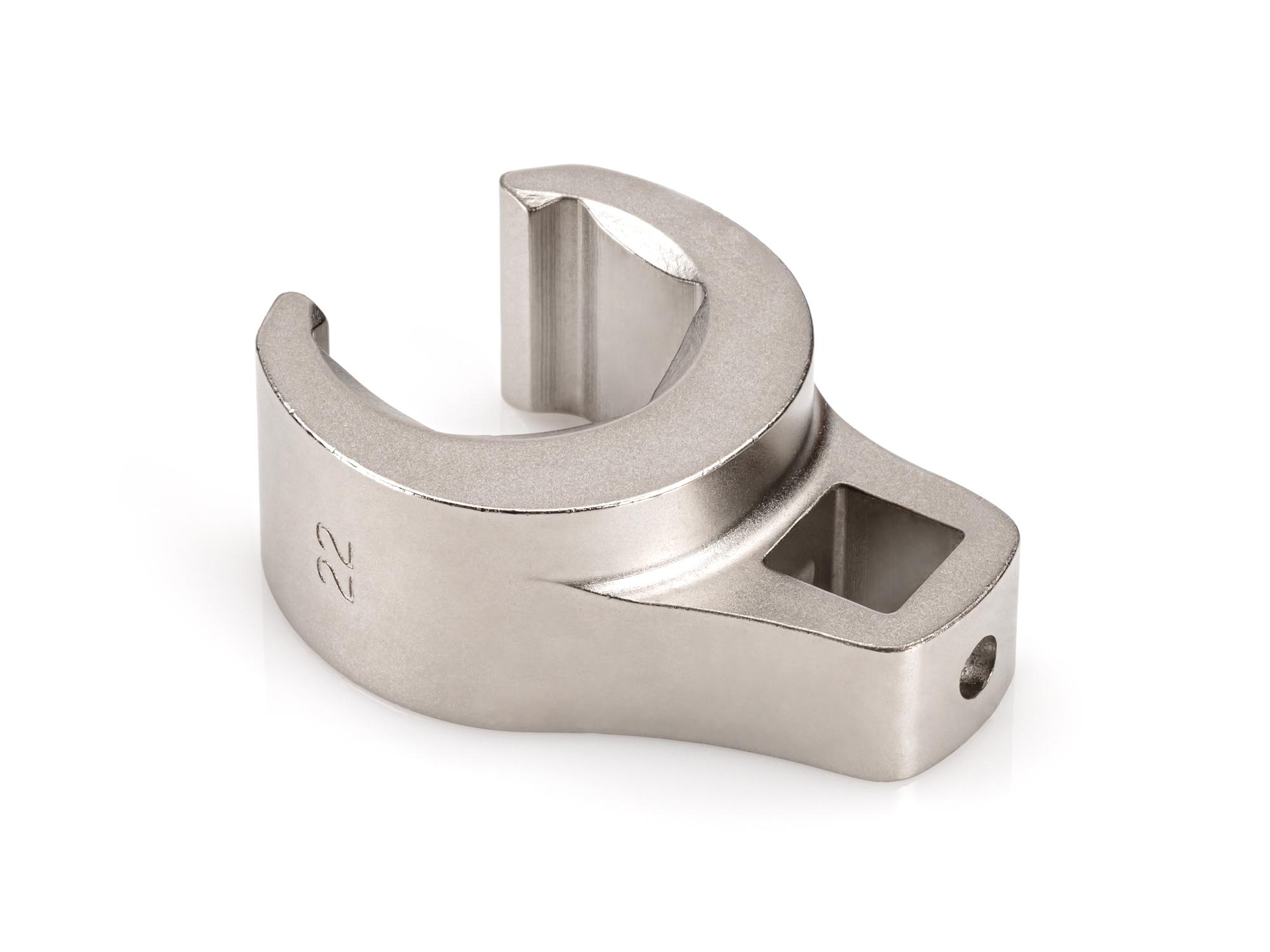 Back angle view of Tekton crowfoot wrench. Item #WCF16222