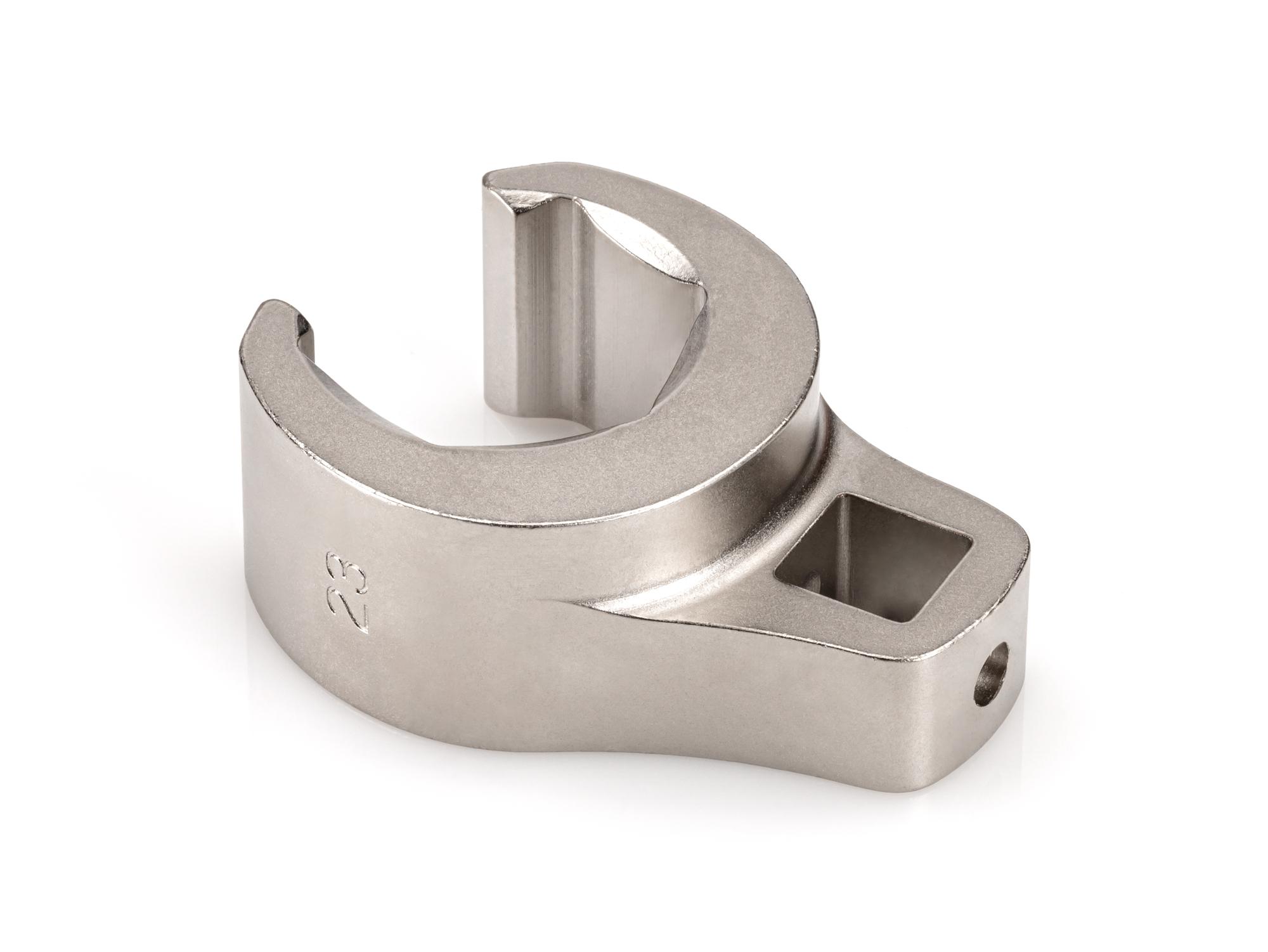 Back angle view of Tekton crowfoot wrench. Item #WCF16223