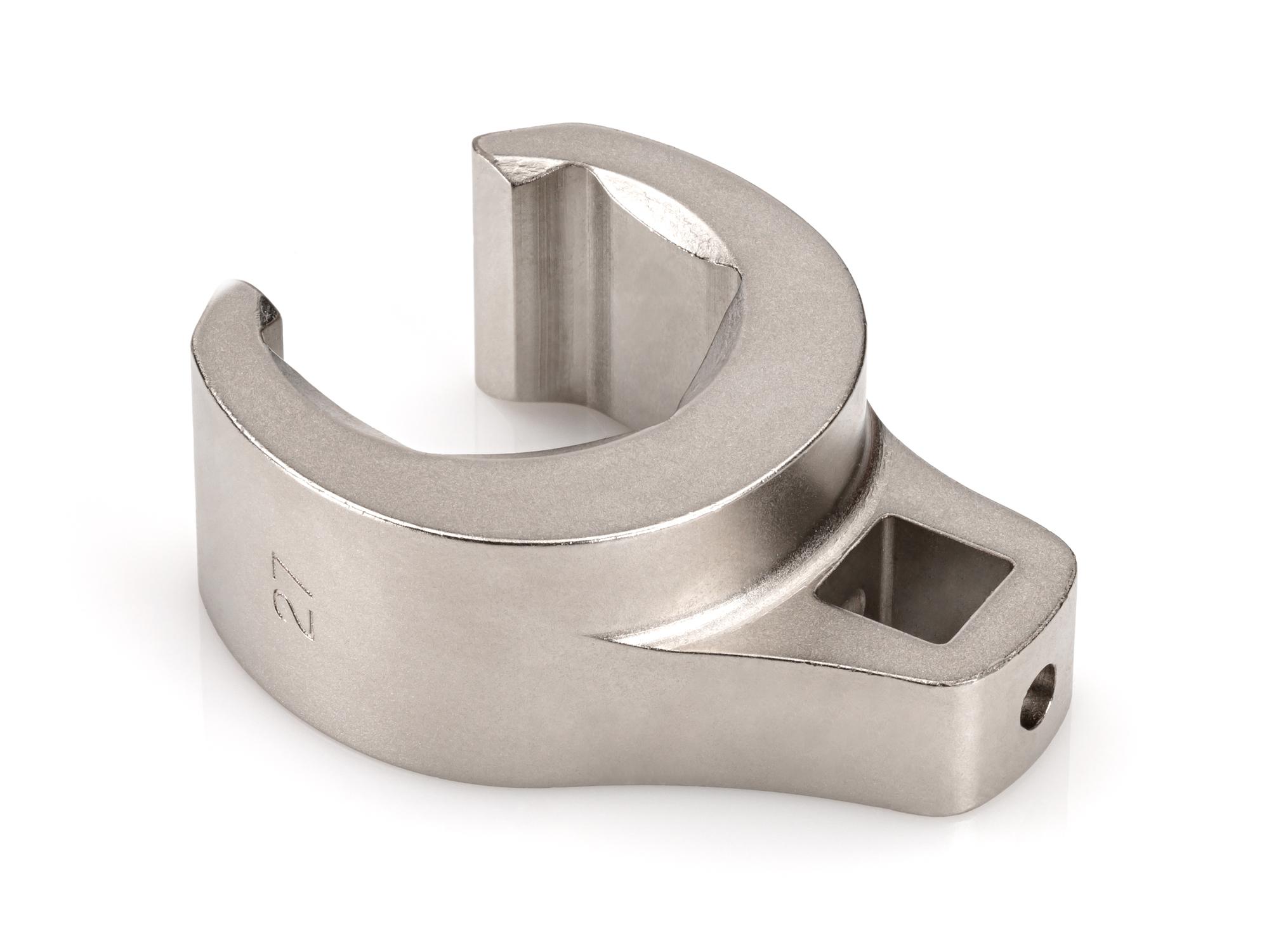 Back angle view of Tekton crowfoot wrench. Item #WCF16227