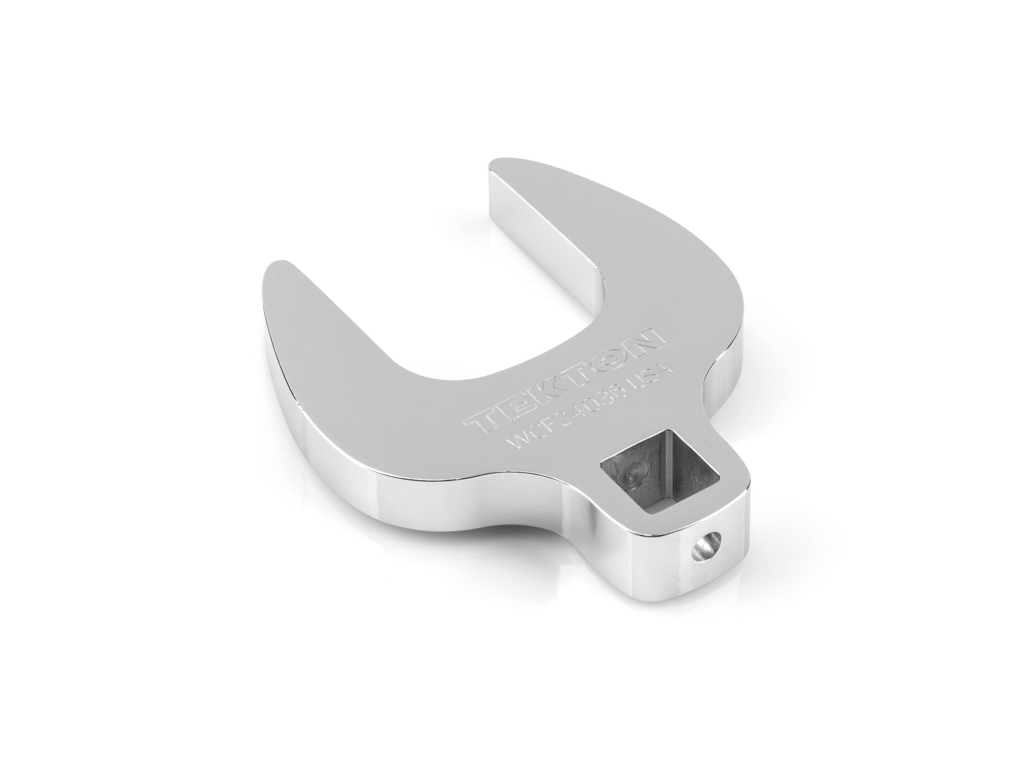 Back angle view of Tekton crowfoot wrench. Item #WCF24036