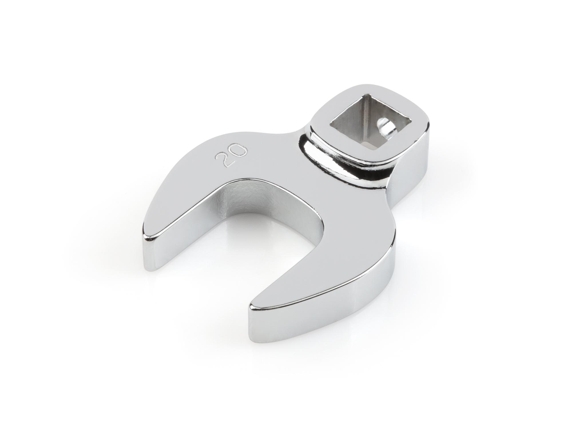 Front-right angle view of Tekton crowfoot wrench. Item #WCF14020