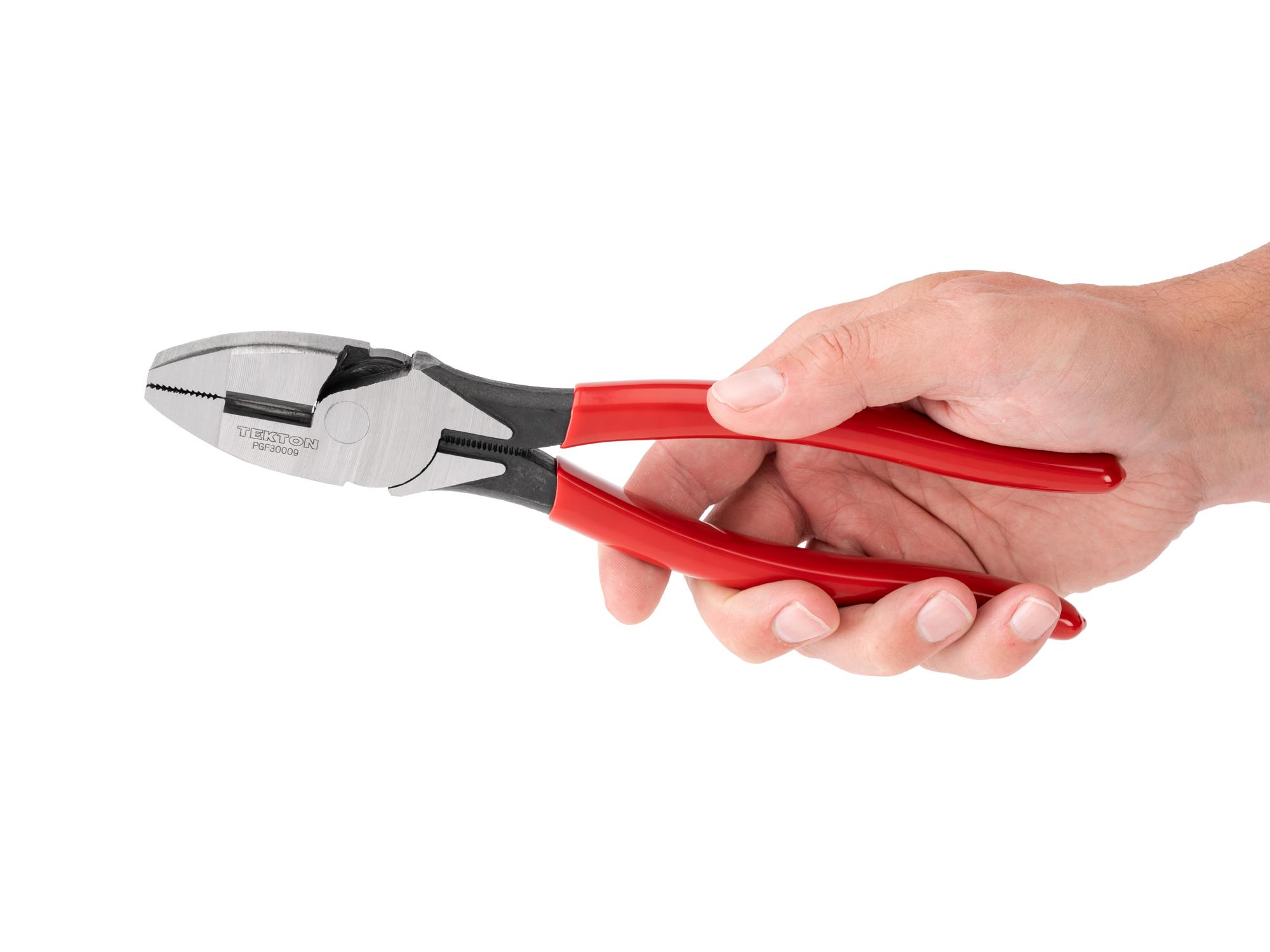 TEKTON 9-1/2 Inch Lineman's Pliers