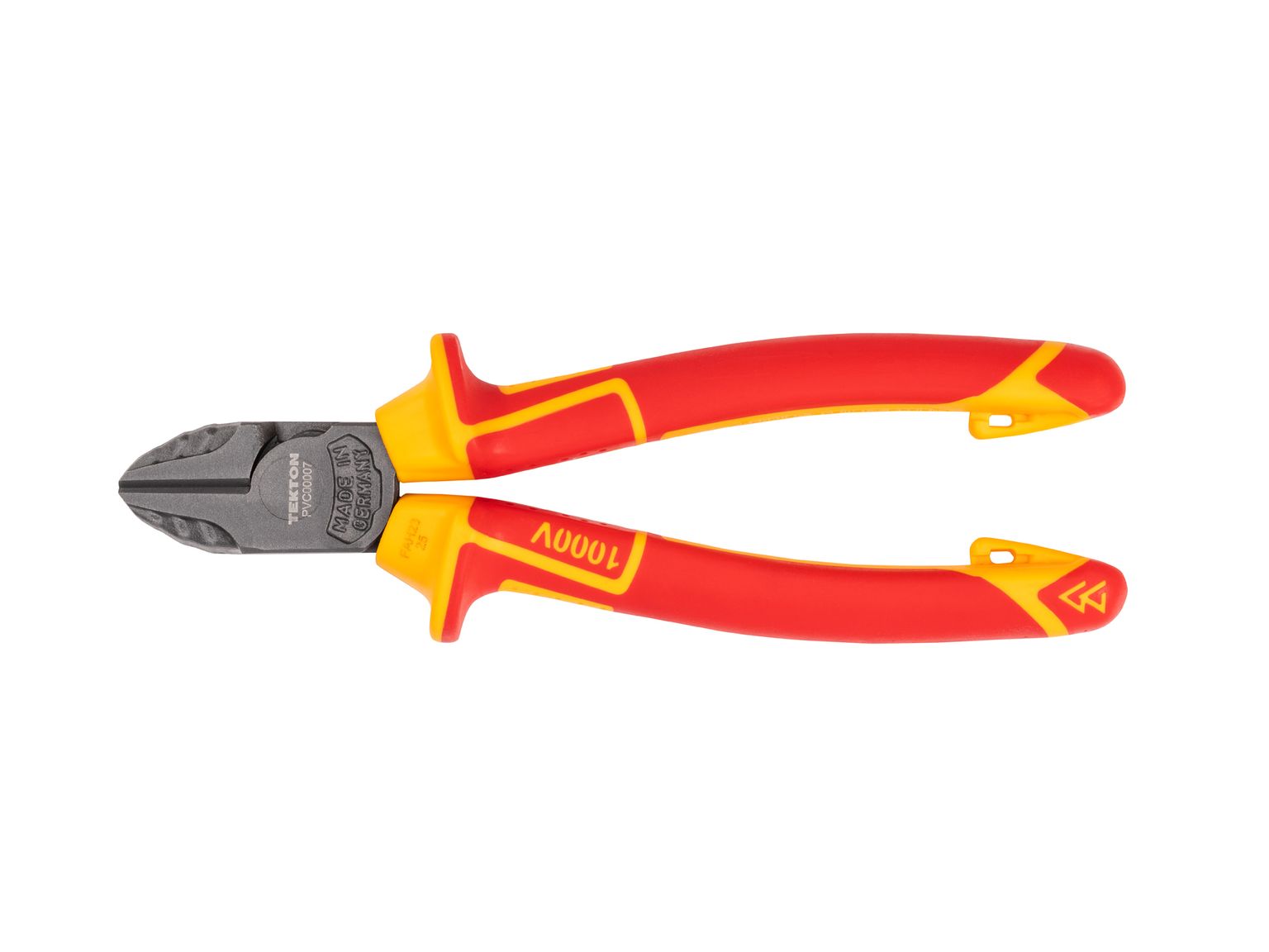 Front view of Tekton 7inch cutting pliers set. Item #PVC00007