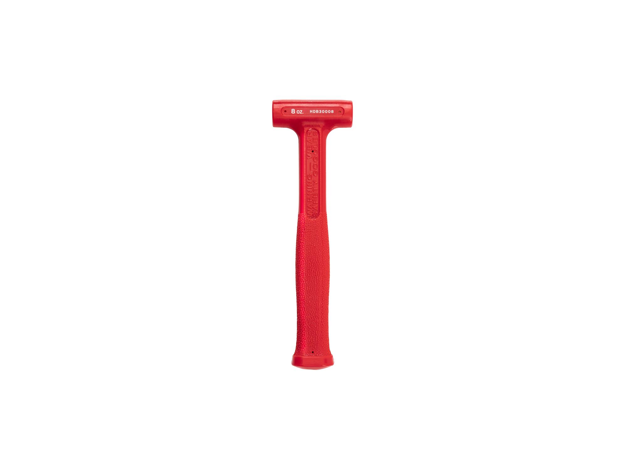 Back view of Tekton dead blow hammer. Item #HDB30008