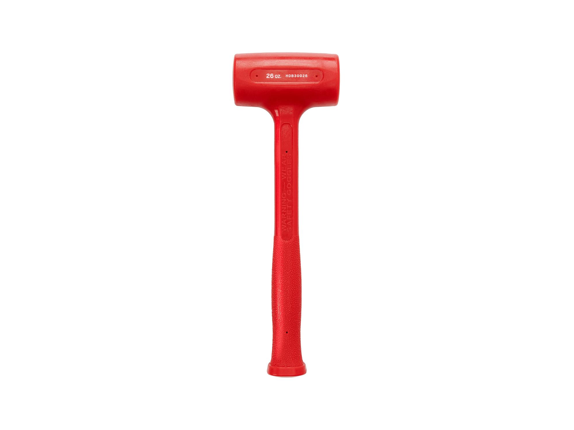 Back view of Tekton dead blow hammer. Item #HDB30026