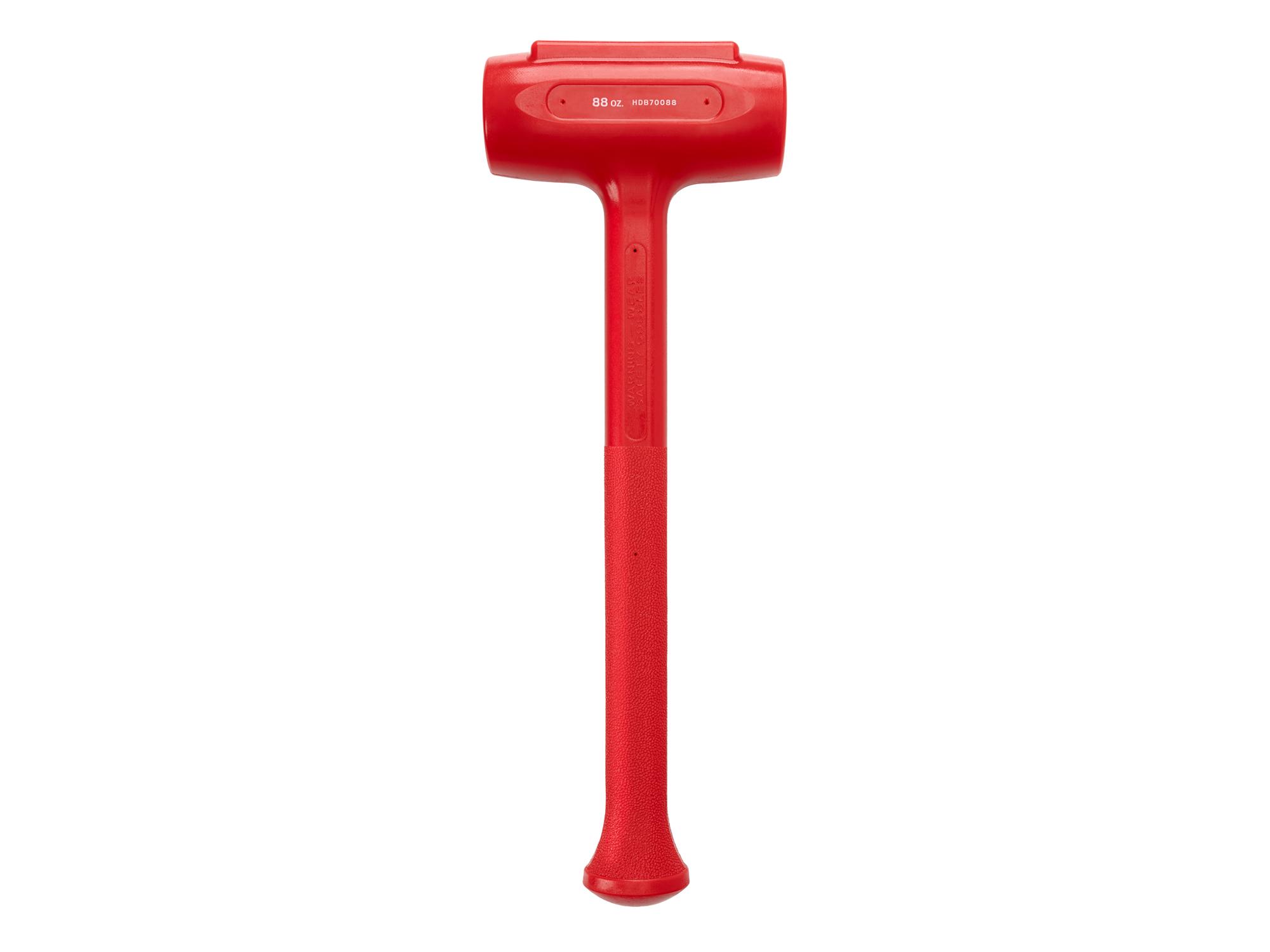 Back view of Tekton dead blow hammer. Item #HDB70088