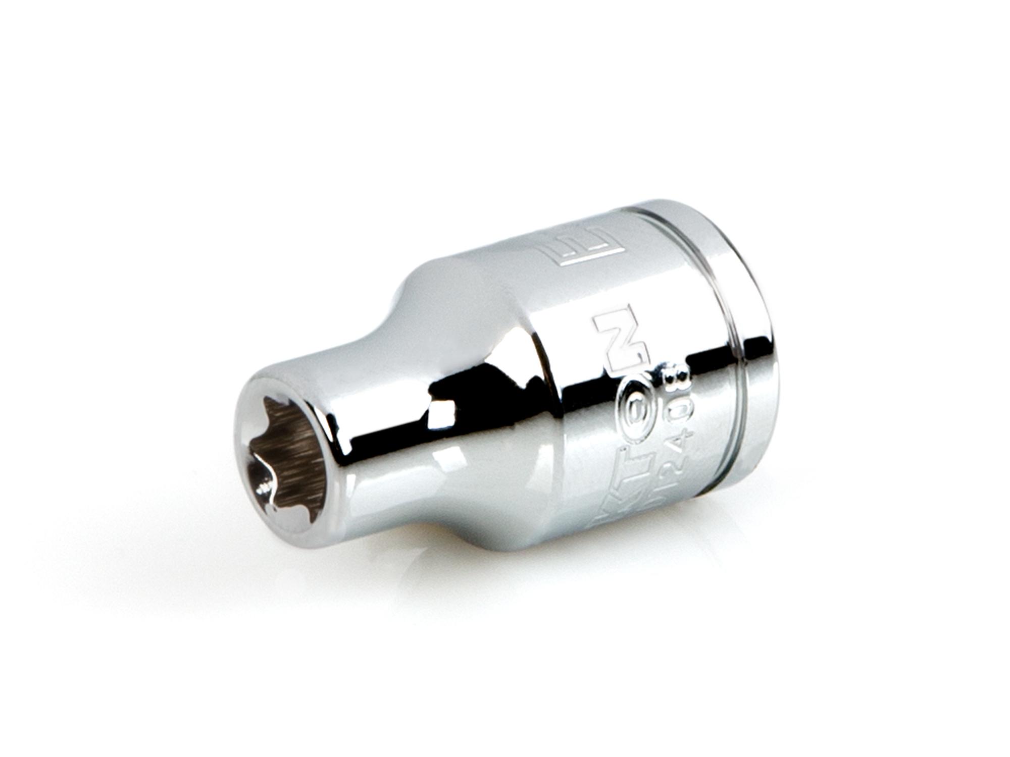 3/8 Inch Drive x E8 Shallow External Star Socket