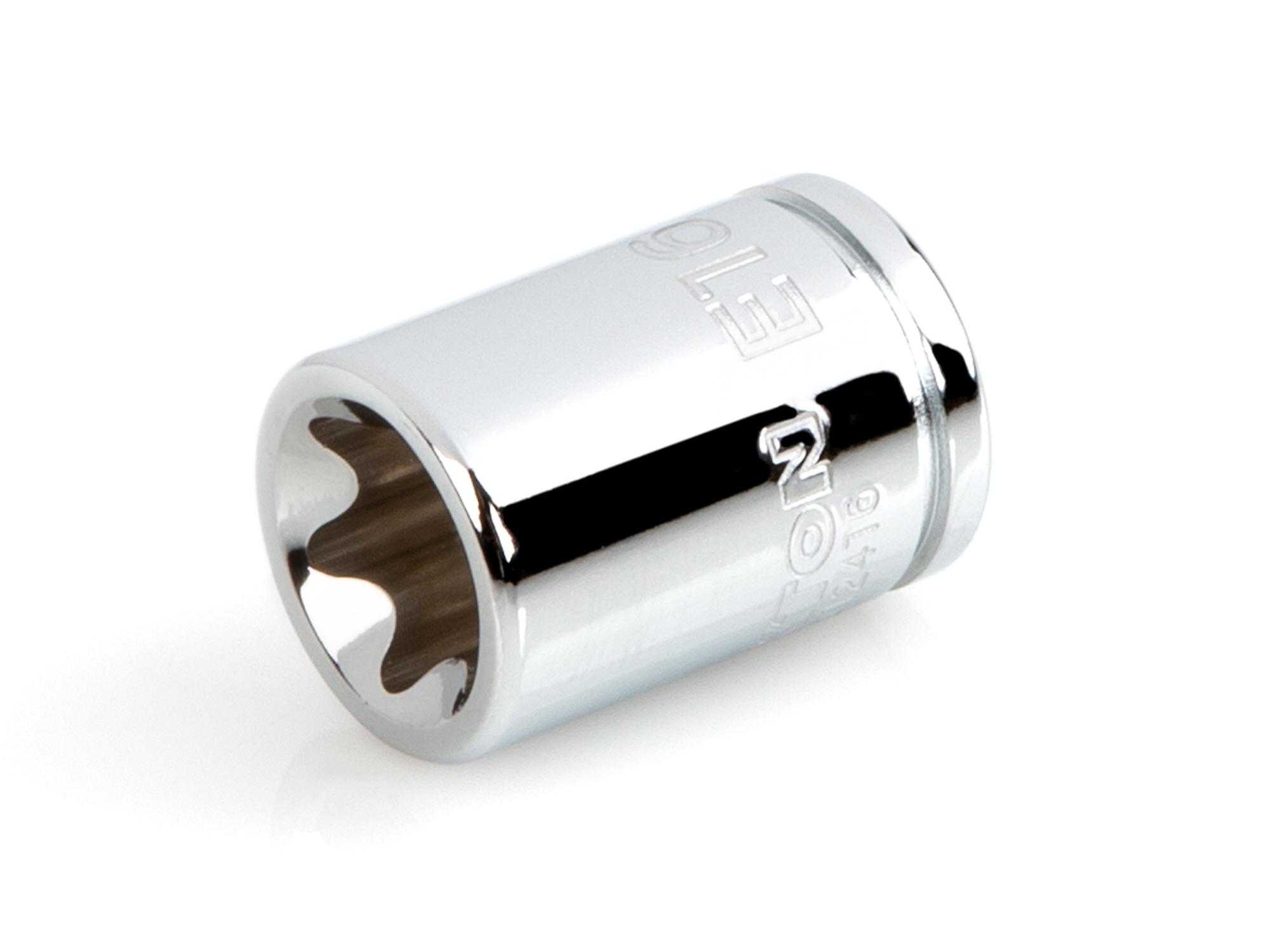 3/8 Inch Drive x E16 Shallow External Star Socket