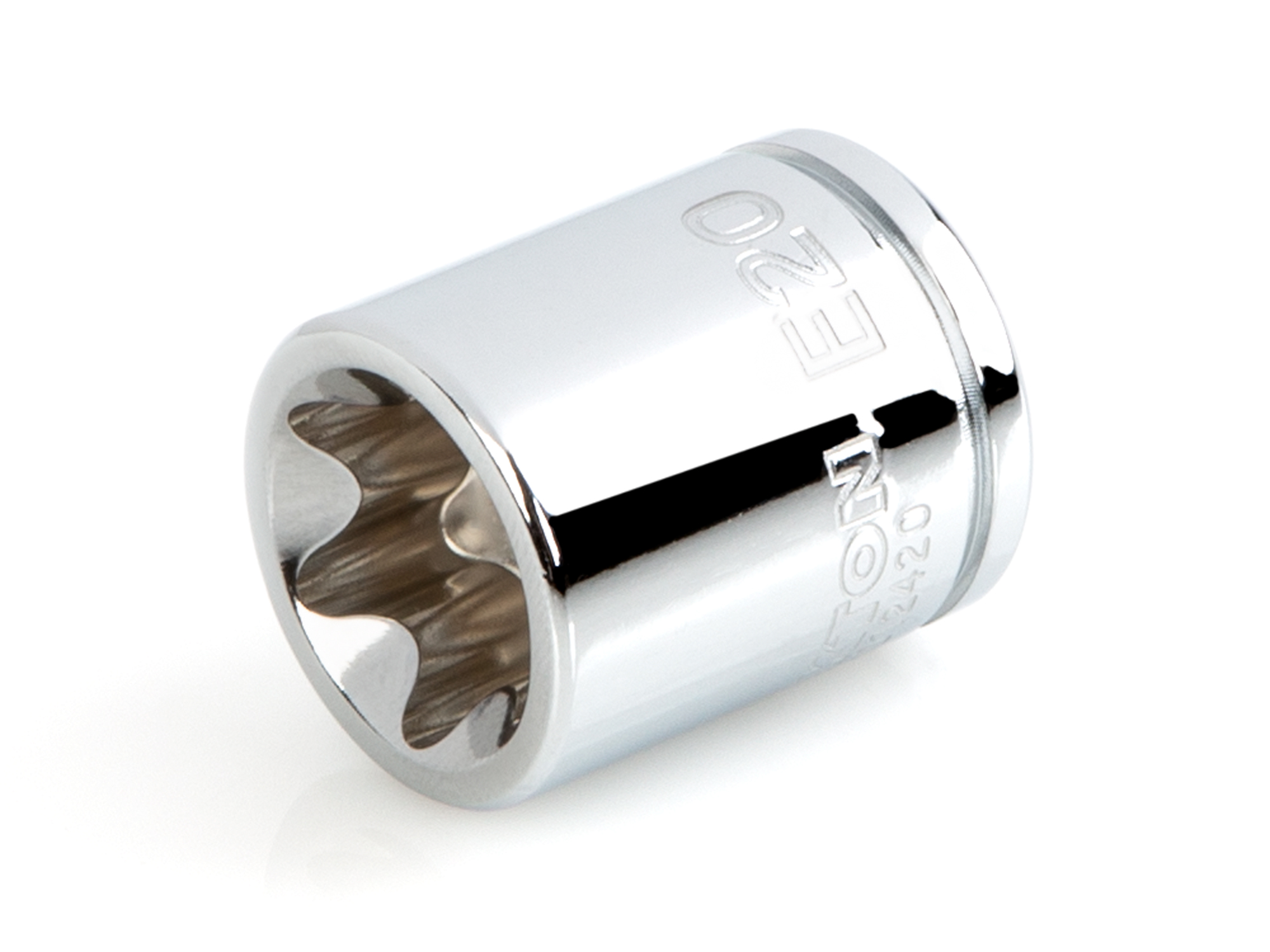 3/8 Inch Drive x E20 Shallow External Star Socket | TEKTON