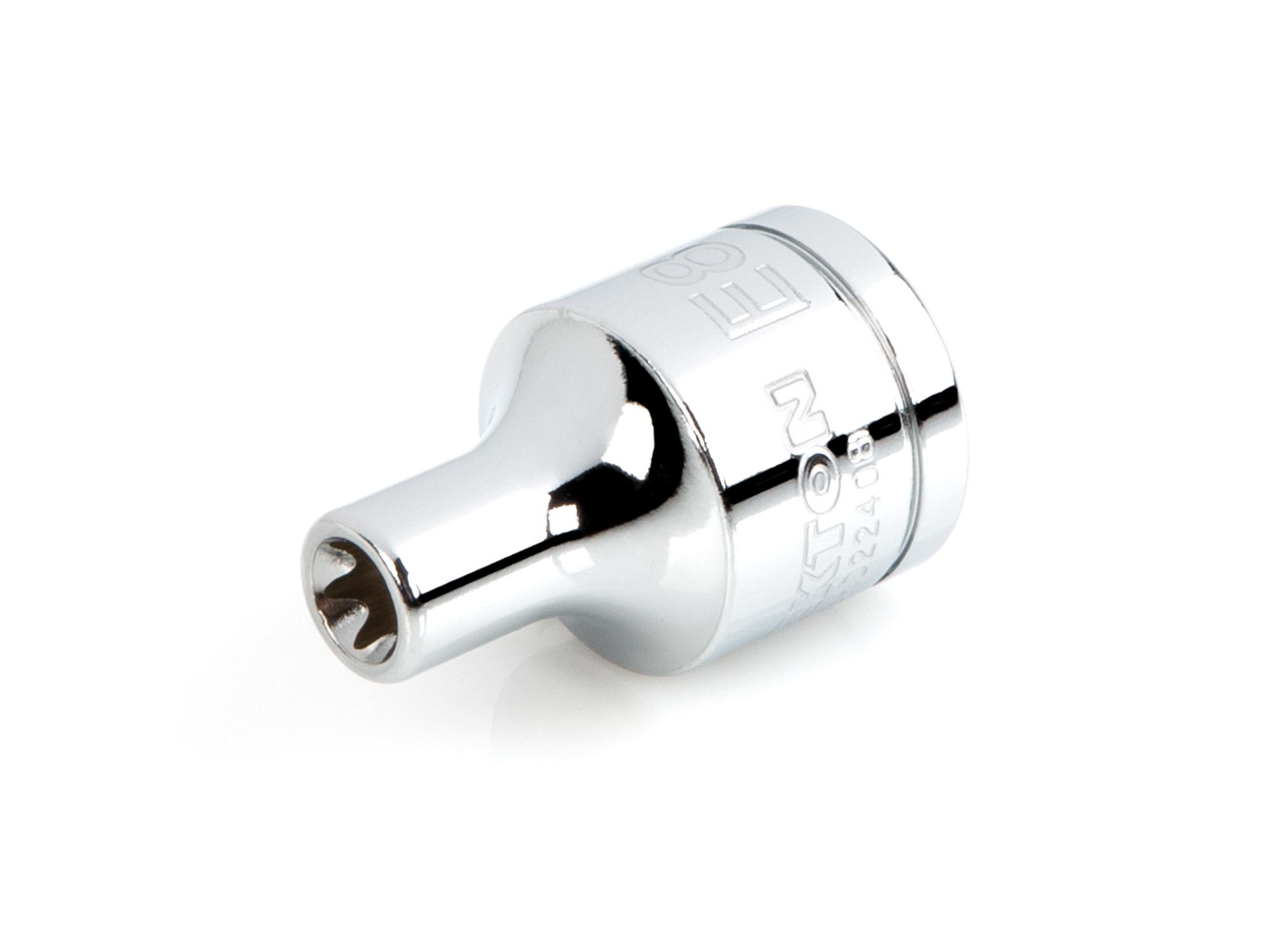 1/2 Inch Drive x E8 Shallow External Star Socket