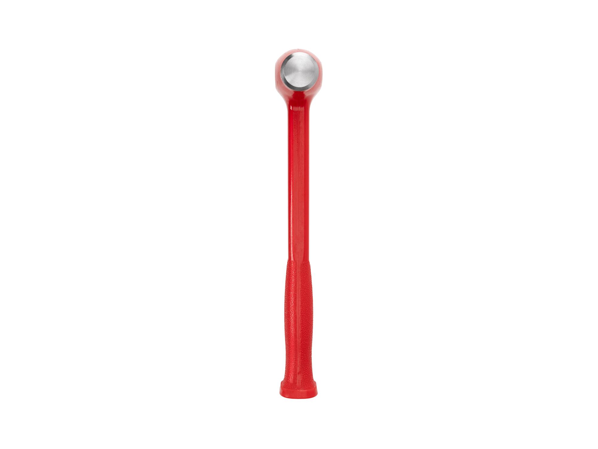 Second side view of Tekton flat steel face hammer. Item #HDB40047