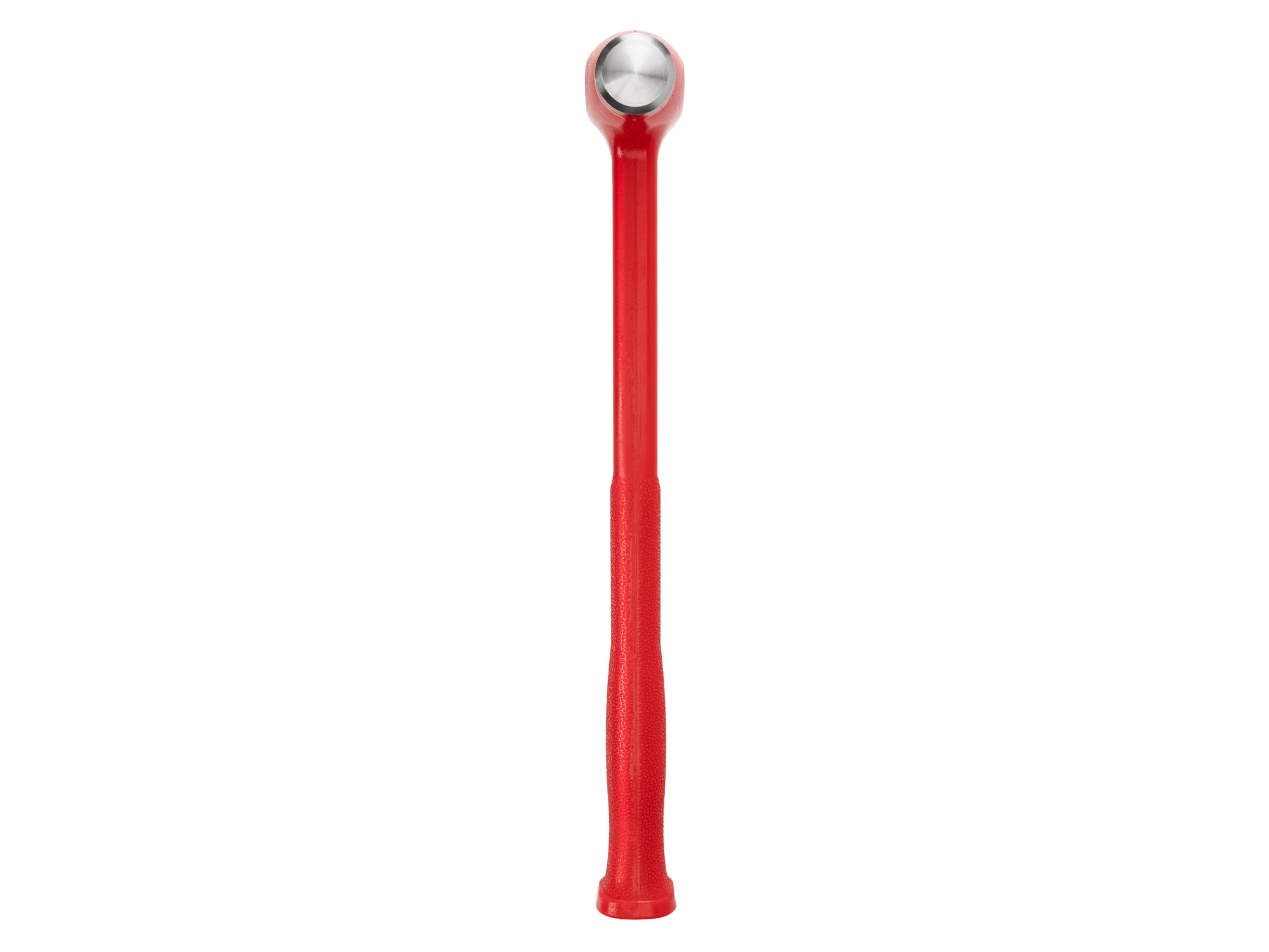 Made from a durable polyurethane jacket with a nonslip textured handle. The steel shot fill inside the head of the dead blow hammer reduces rebound. Made in USA. HDB40050.