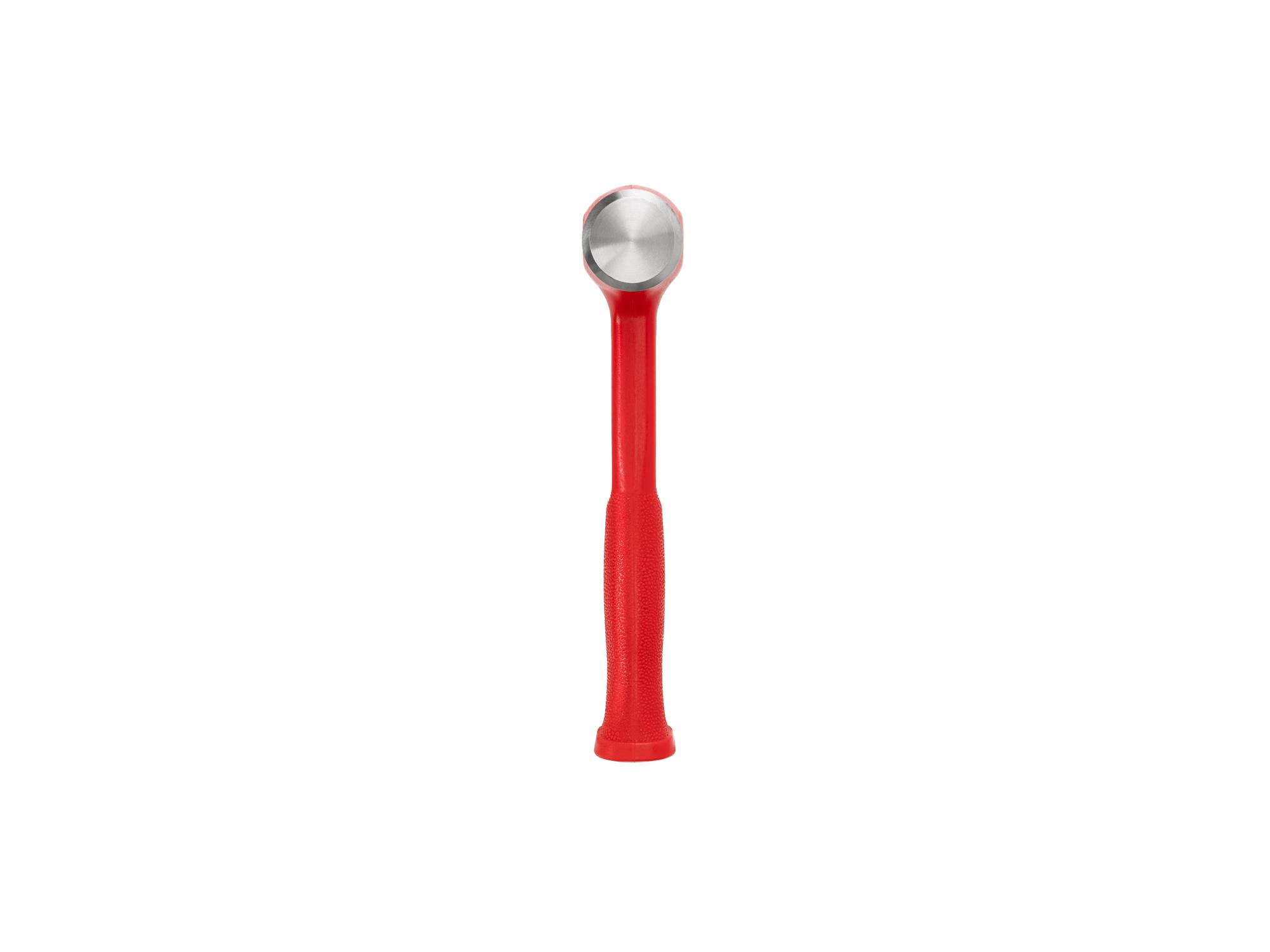 Side view of Tekton flat steel face hammer. Item #HDB41043