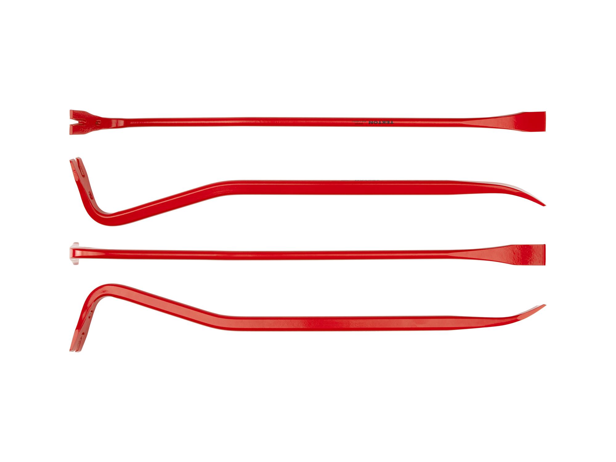 Side view of Tekton 32 inch full-size pry bar. Item #LFV37132