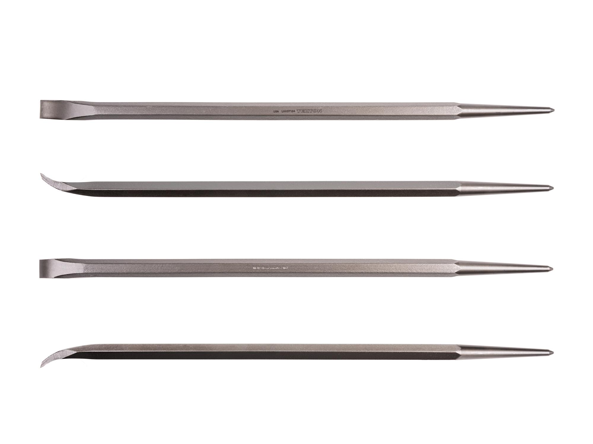 Side view of Tekton 24 inch full-size pry bar. Item #LHX37124