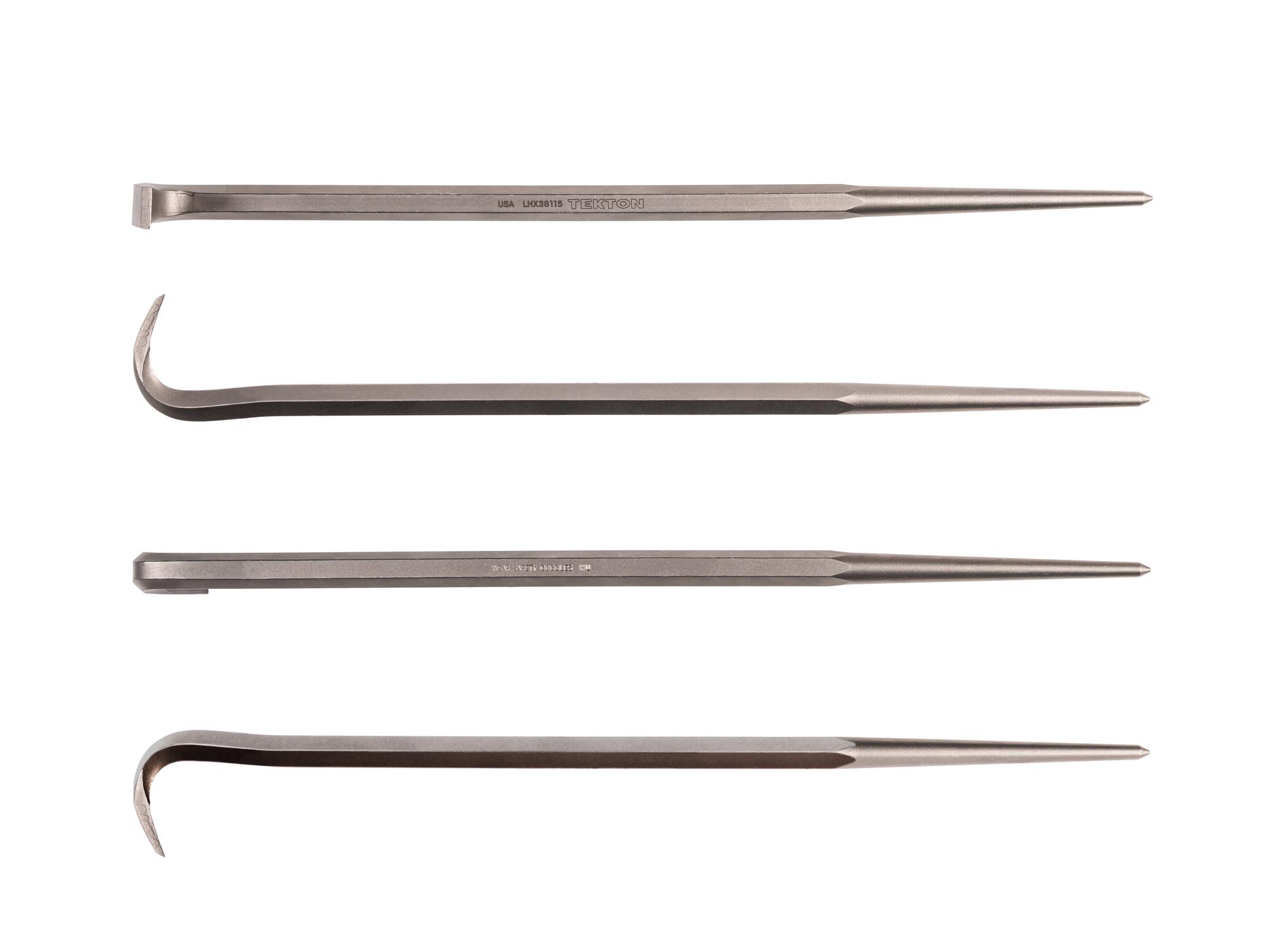 Side view of Tekton 15 inch full-size pry bar. Item #LHX38115