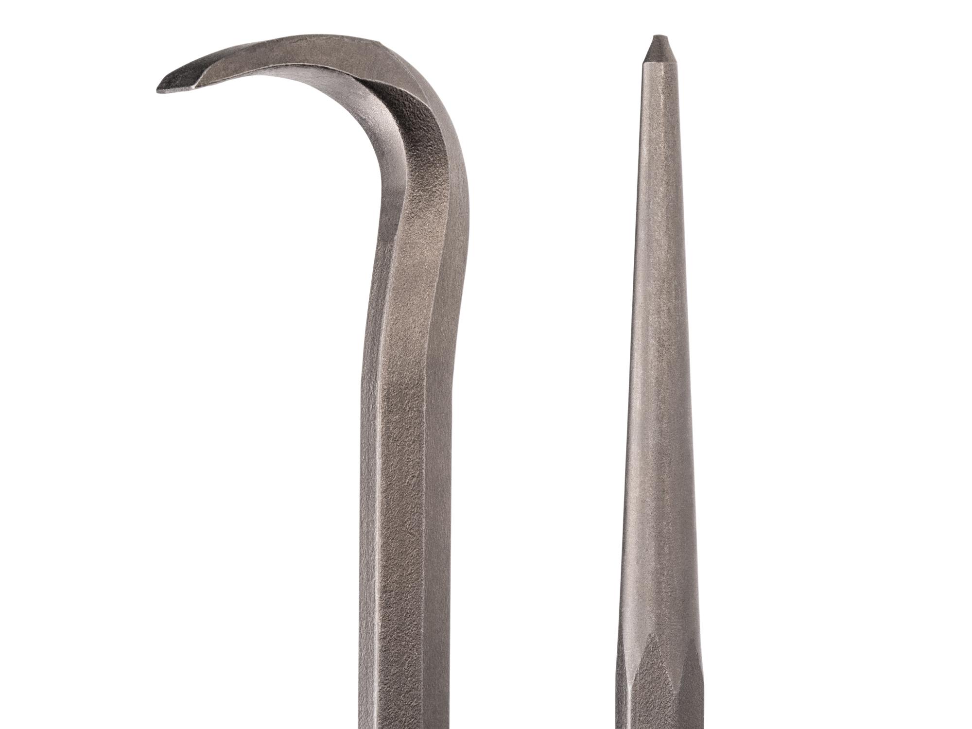 Closeup view of Tekton 18 inch full-size pry bar. Item #LHX38118