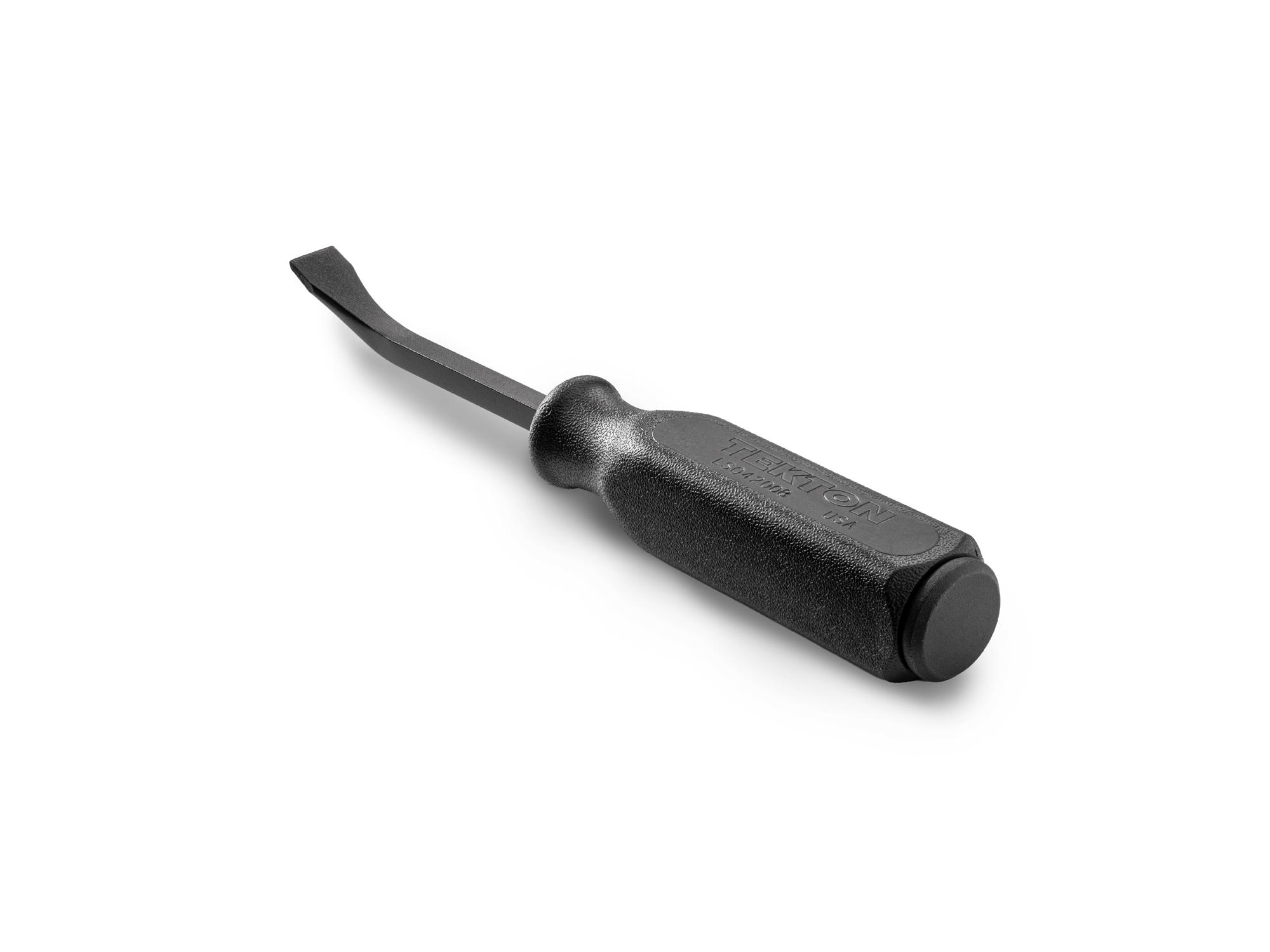 Back angle view of Tekton 8 inch full-size pry bar. Item #LSQ42008