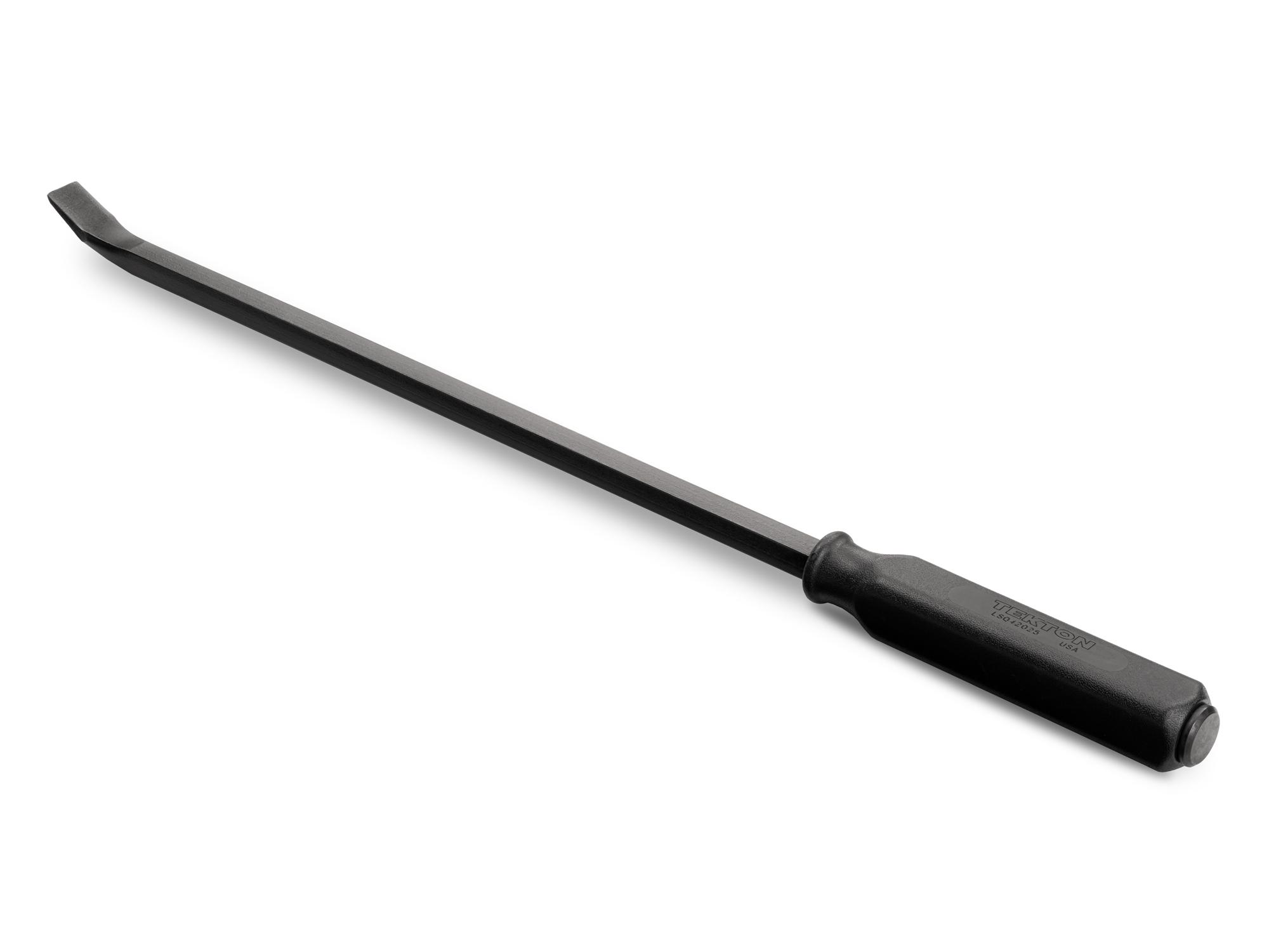 Back angle view of Tekton 25 inch full-size pry bar. Item #LSQ42025